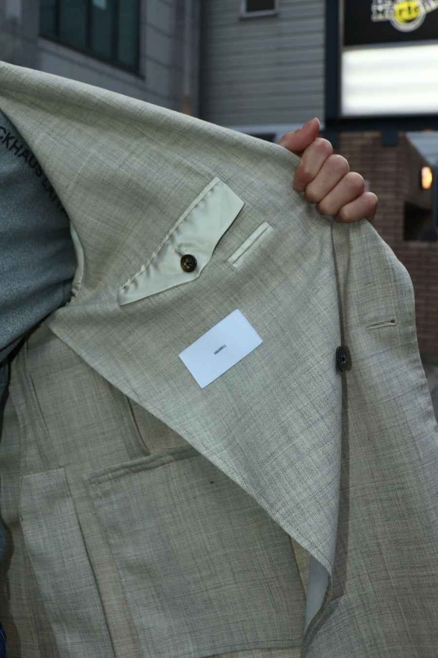 SUGARHILL(シュガーヒル)のWOOL TAILORED JACKET ECRUの通販｜PALETTE