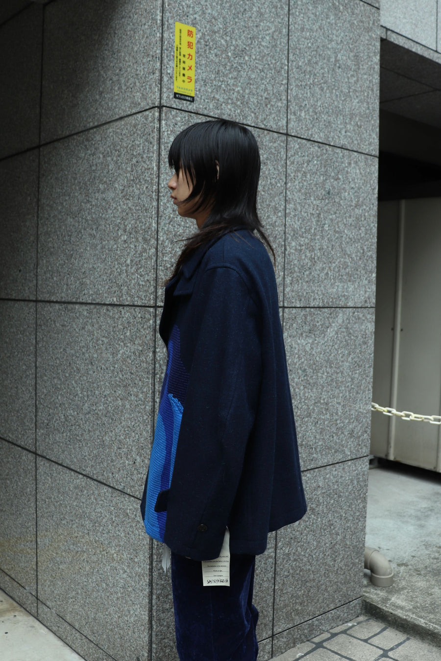 SHINYAKOZUKA  P(ENGUIN) COAT WITH EMBROIDERY
