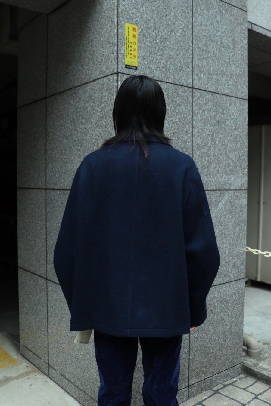 SHINYAKOZUKA  P(ENGUIN) COAT WITH EMBROIDERY