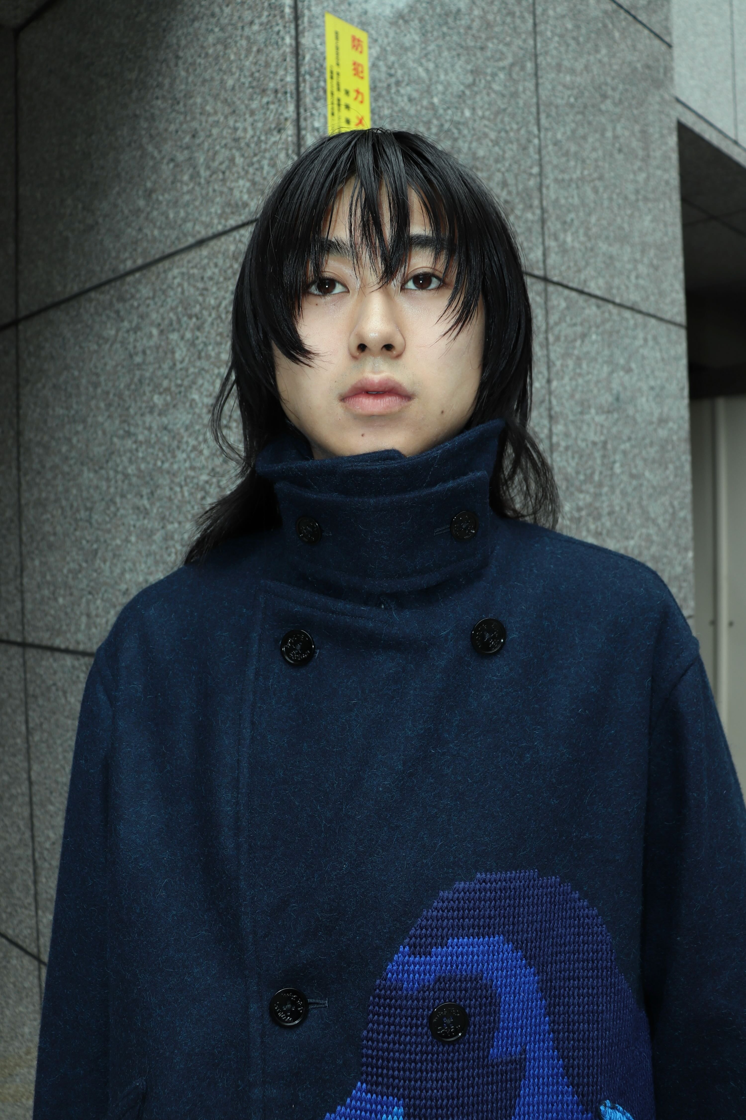 SHINYAKOZUKA(シンヤコヅカ)のP(ENGUIN) COAT WITH EMBROIDERY