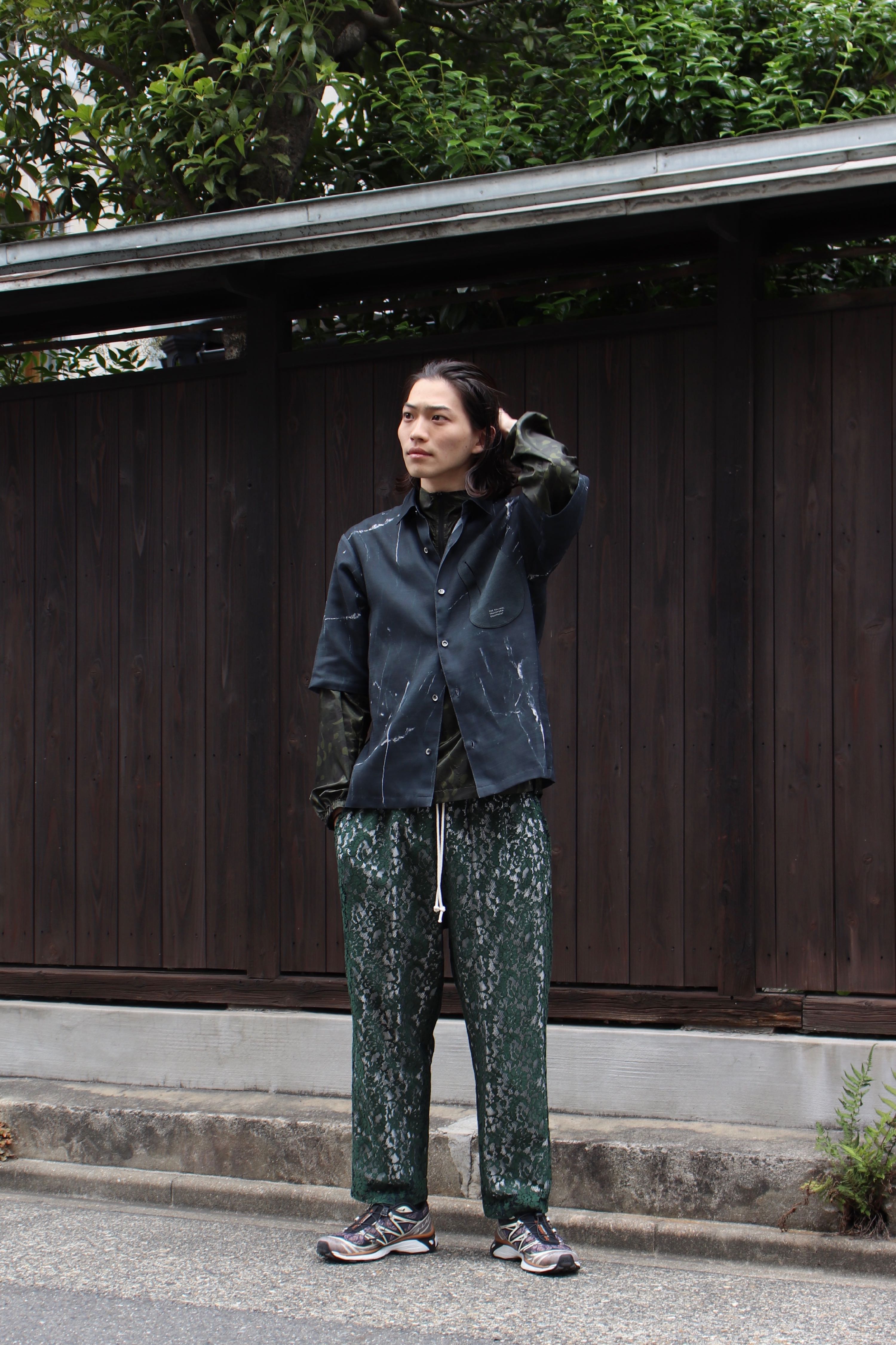 Urig（ウーリッヒ）のLACE EASY FL PANTS GREEN(パンツ)の通販｜PALETTE art aliveのオンラインショップ –  PALETTE art alive ONLINE STORE