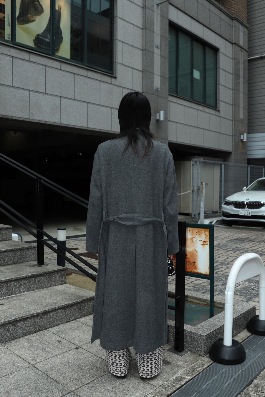 MASU  CAPTAIN OVER COAT(GRAY)