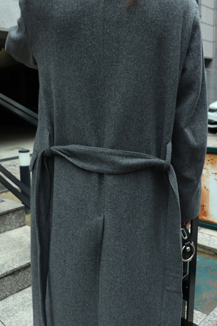 MASU  CAPTAIN OVER COAT(GRAY)