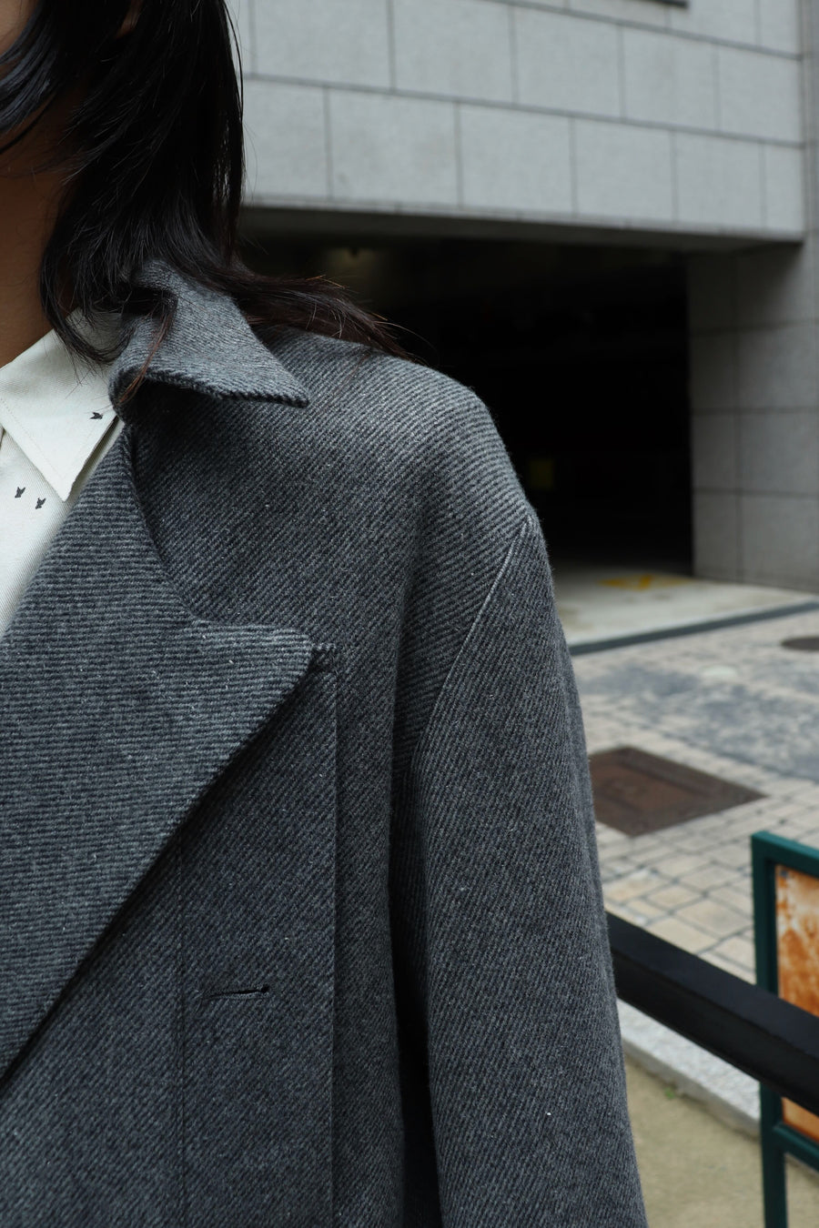 MASU  CAPTAIN OVER COAT(GRAY)