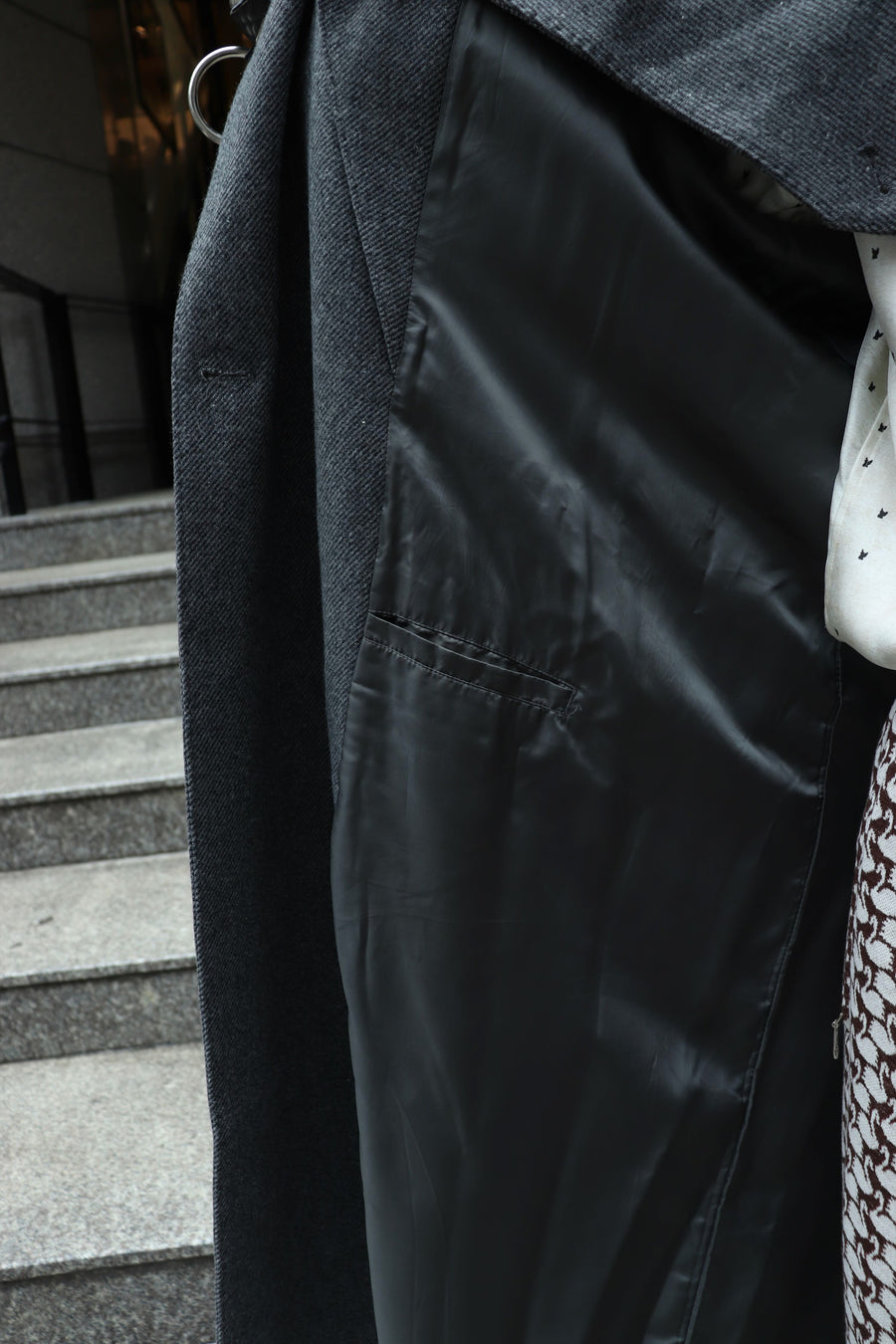 MASU  CAPTAIN OVER COAT(GRAY)