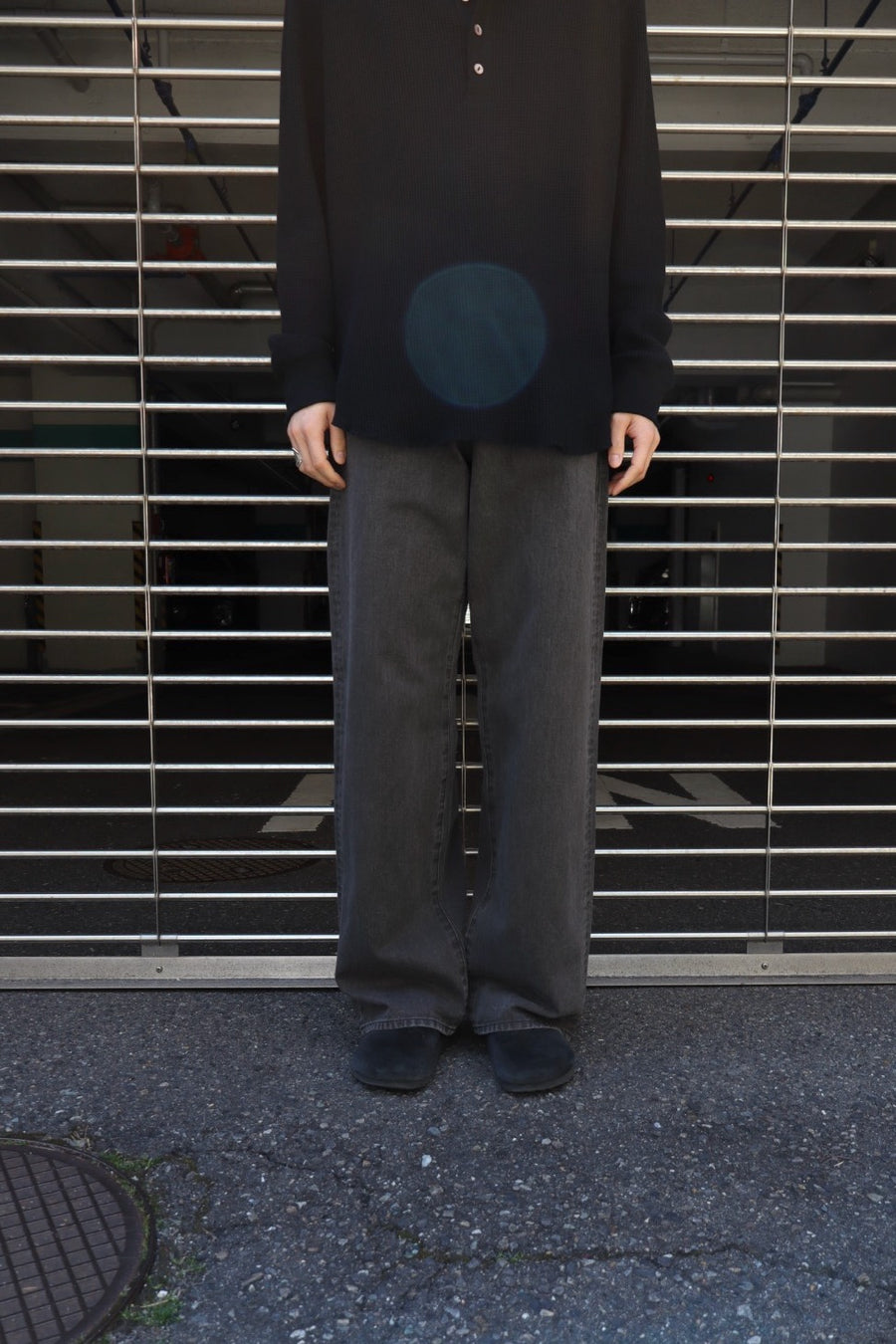 SUGARHILL(シュガーヒル)の“CS” MODERN DENIM REGULAR CUT GUNMETAL