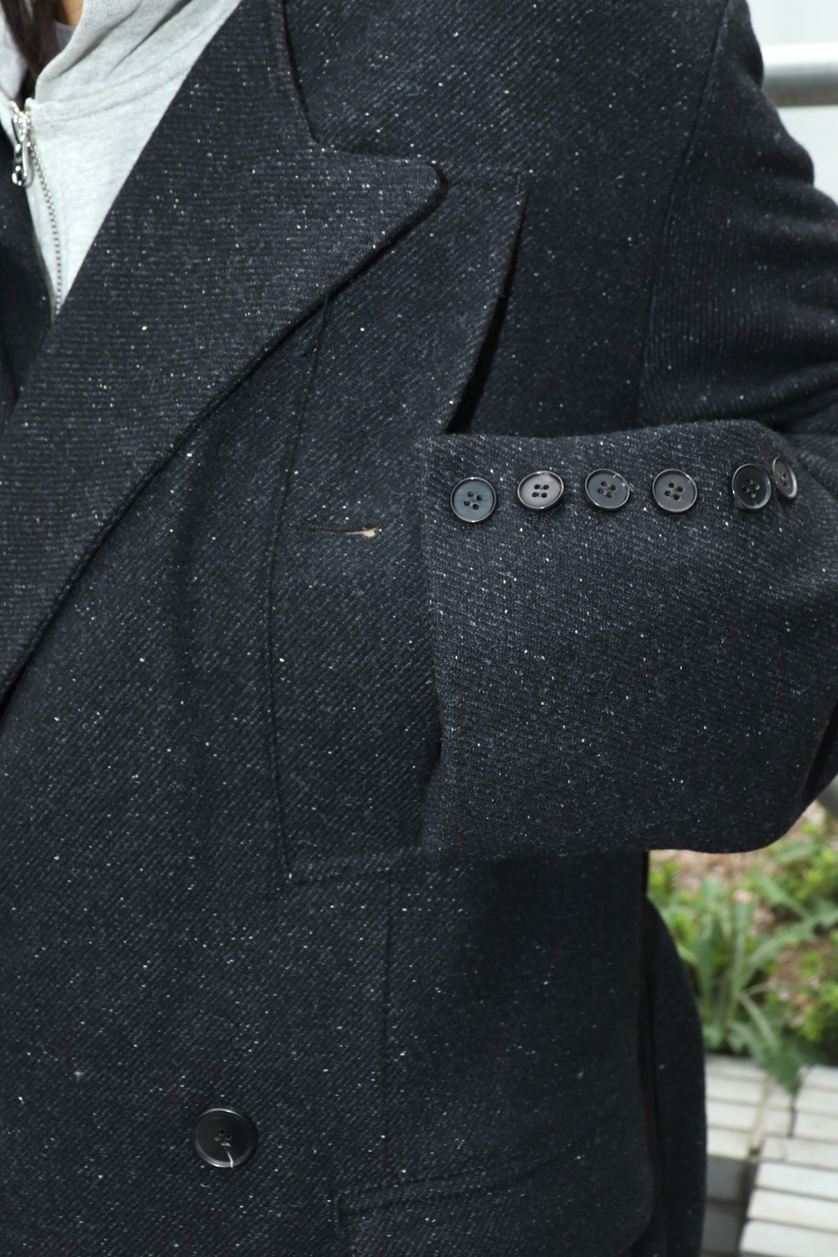MASU(エムエーエスユー)のCAPTAIN OVER COAT BLACKの通販｜PALETTE art