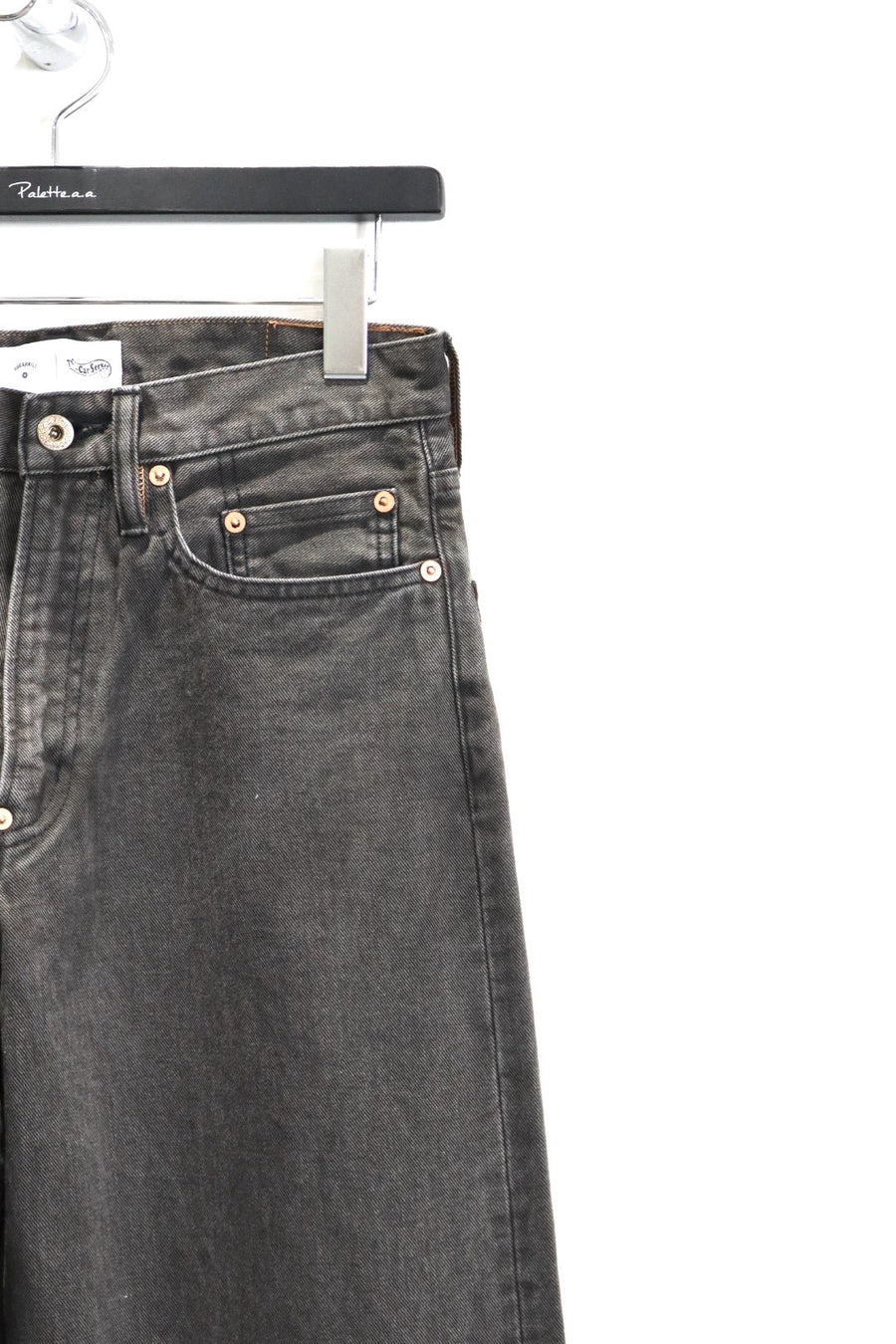 SUGARHILL(シュガーヒル)の“CS” MODERN DENIM REGULAR CUT GUNMETAL 