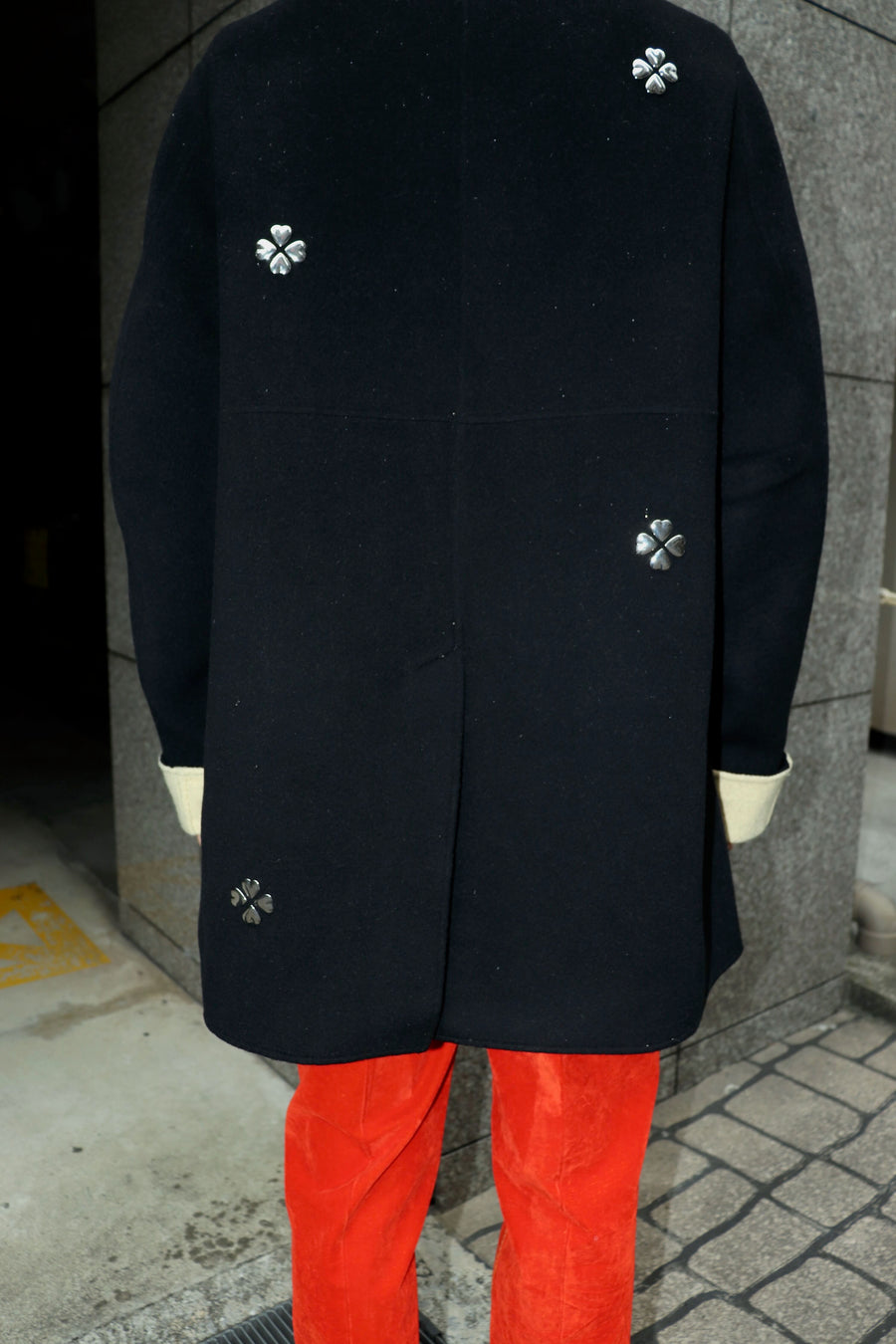 MASU  CLOVER ZIP-UP COAT(BLACK)