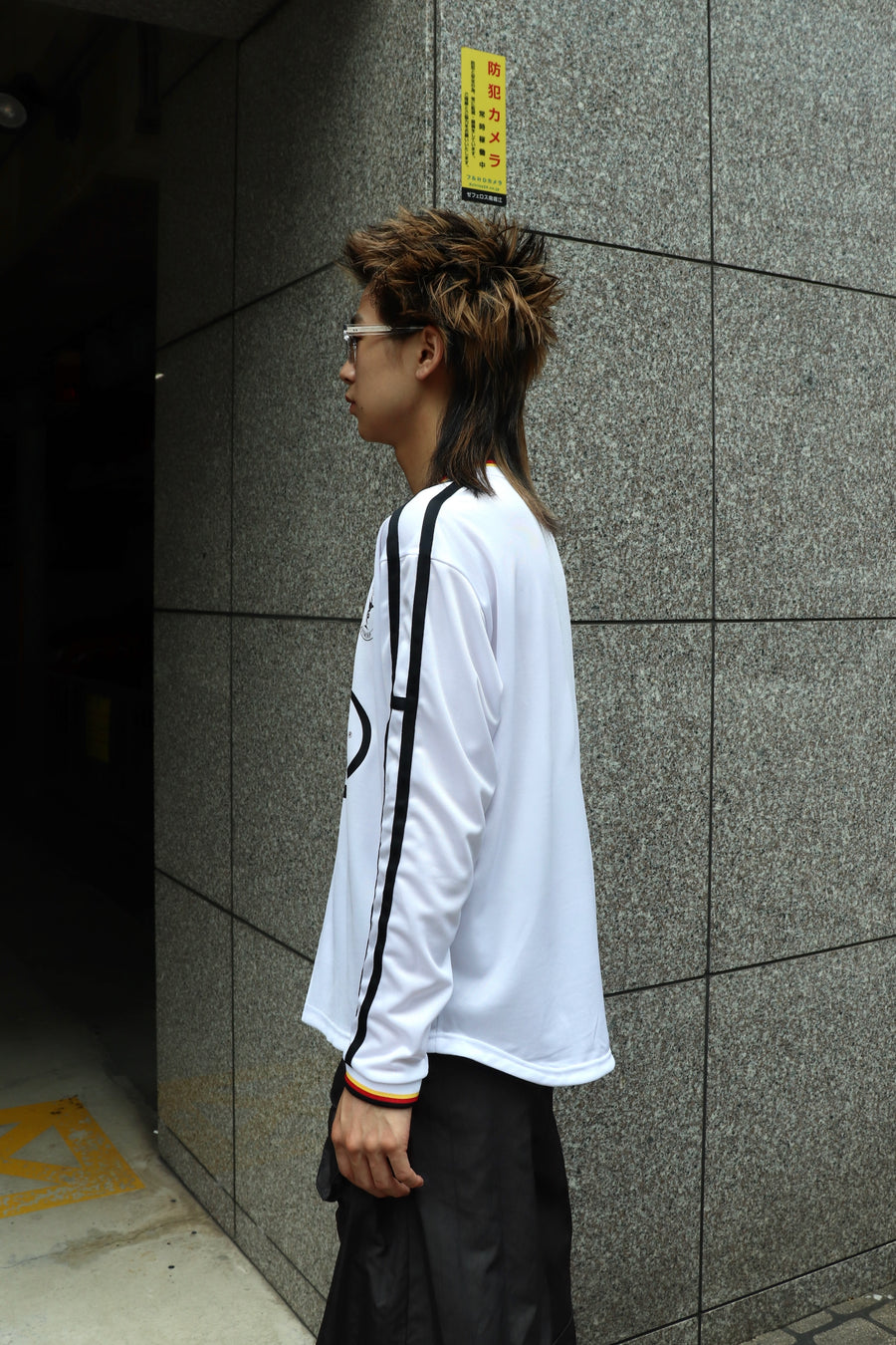 YUKI HASHIMOTO  Y NECK FOOTBALL SHIRTS