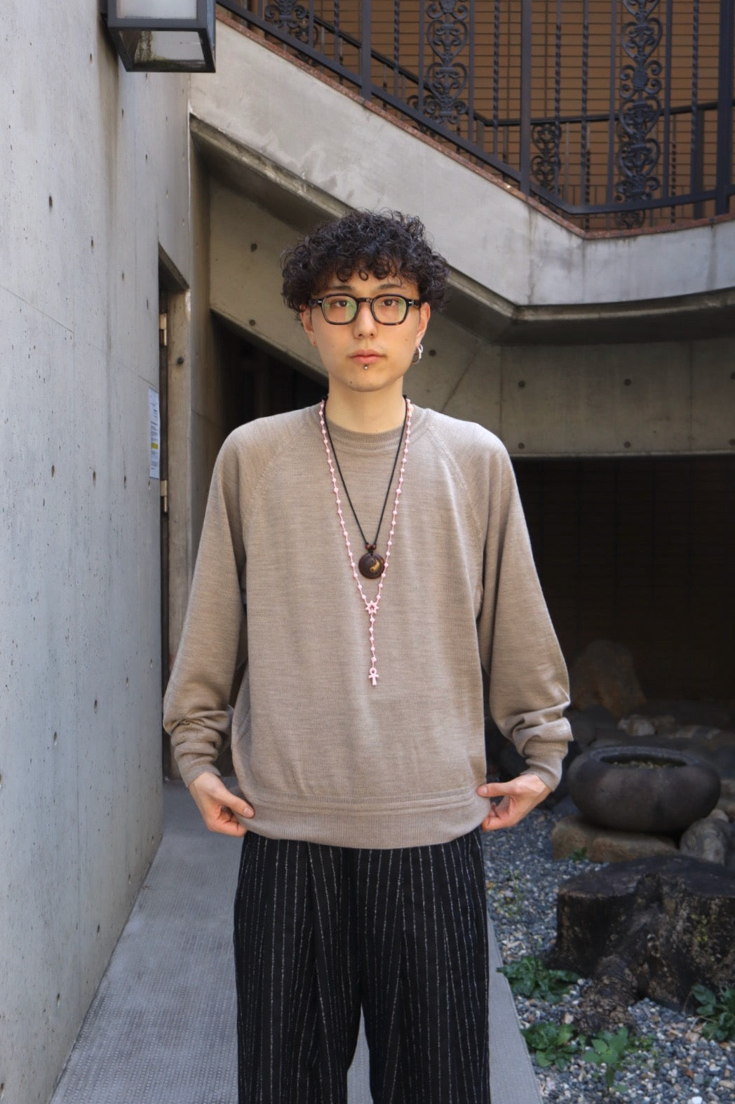 SUGARHILL(シュガーヒル)のWOOL SWEATER BEIGEの通販｜PALETTE art 