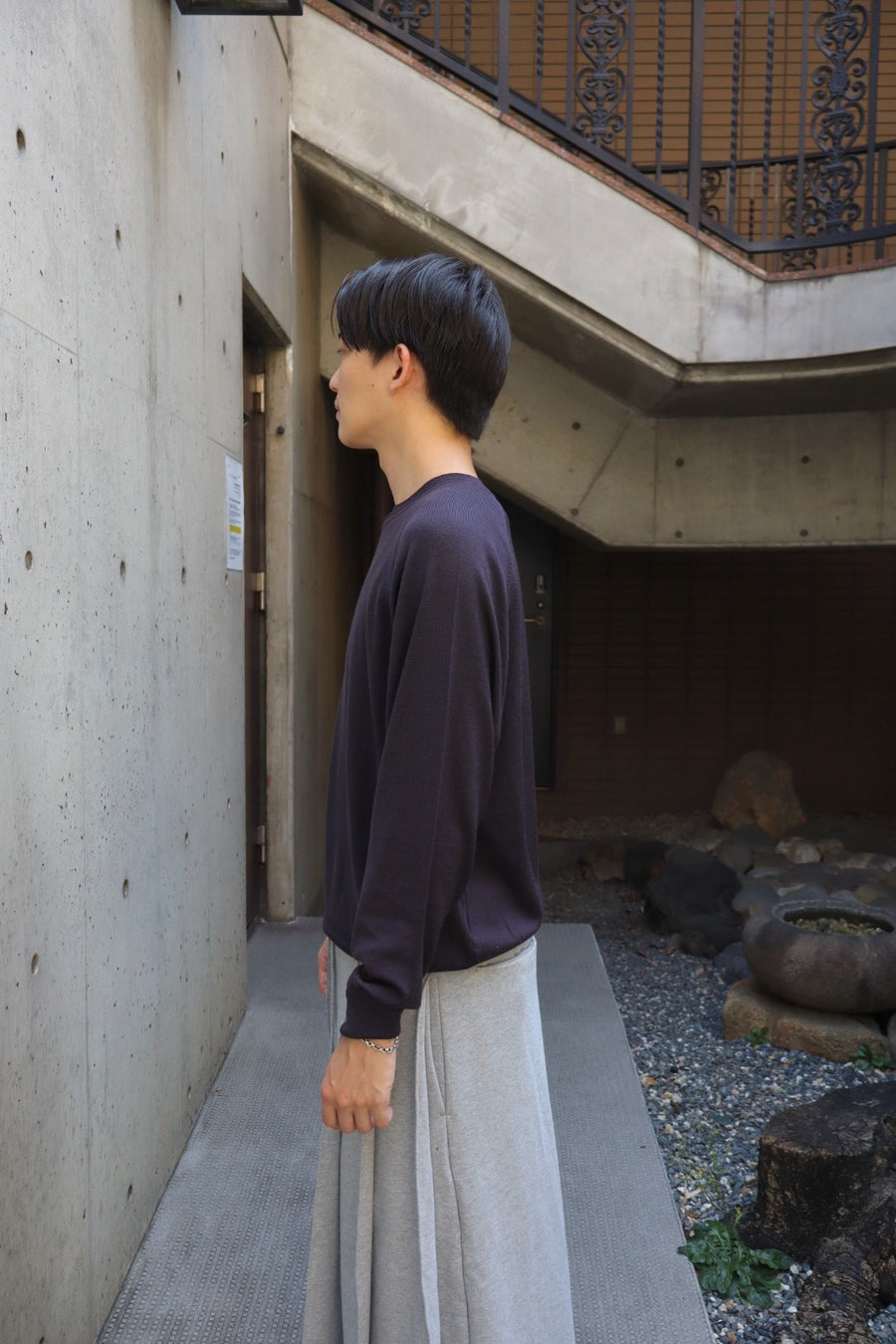 SUGARHILL  WOOL SWEATER(PURPLE)