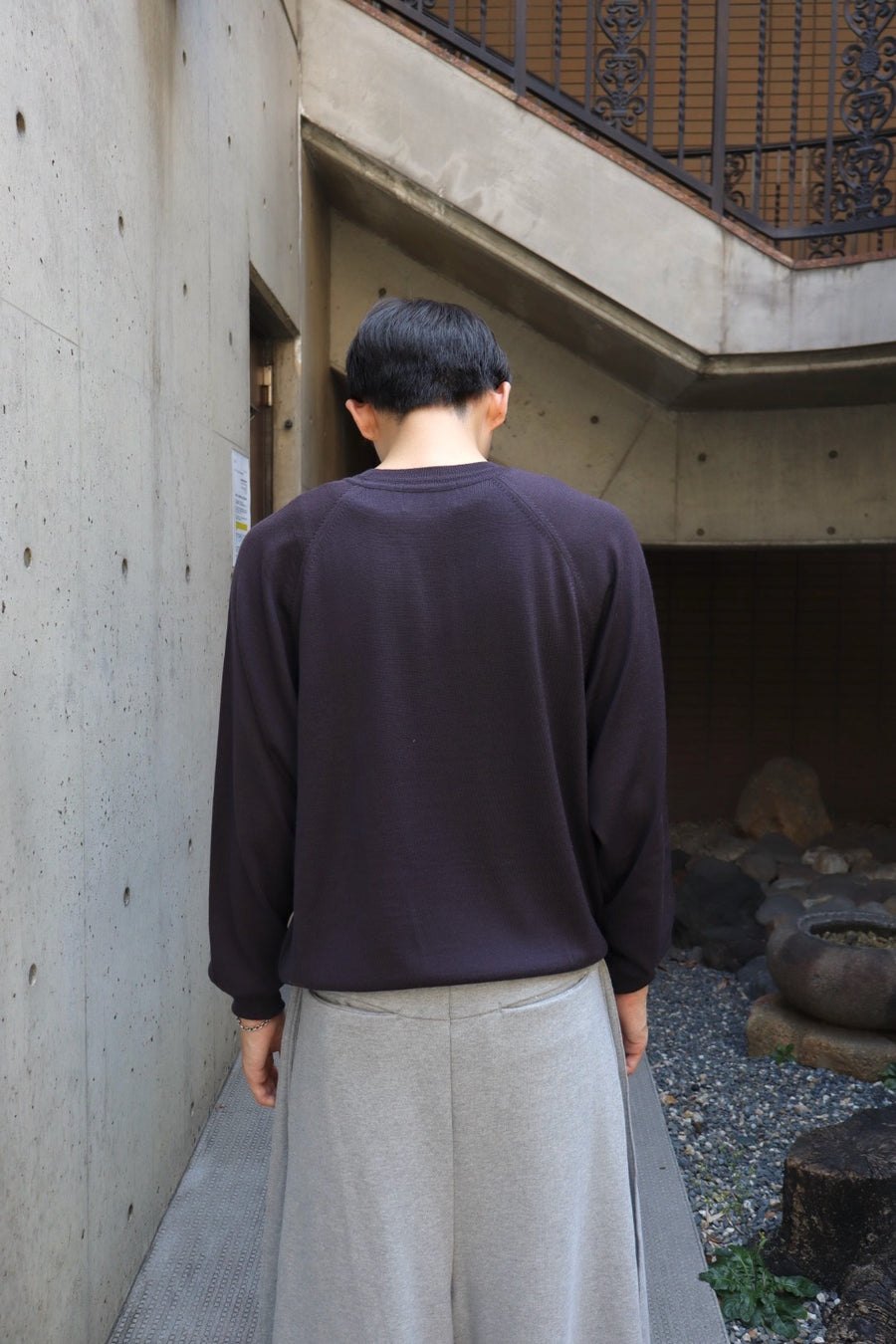 SUGARHILL  WOOL SWEATER(PURPLE)