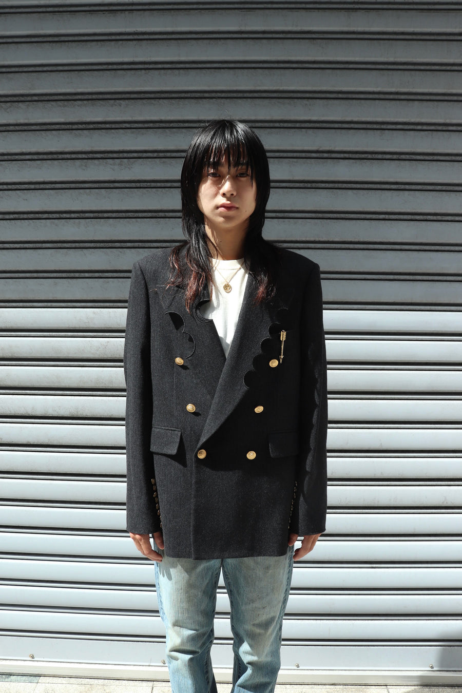 MASU(エムエーエスユー)のCRATER TAILORED JACKET GRAYの通販｜PALETTE
