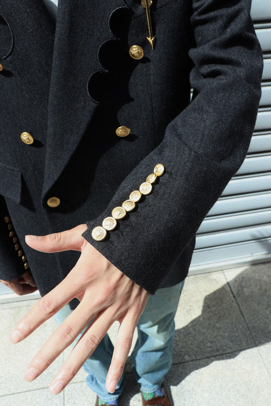 MASU(エムエーエスユー)のCRATER TAILORED JACKET GRAYの通販｜PALETTE