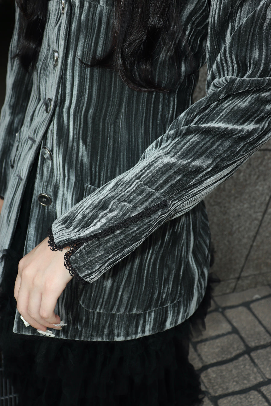 FETICO  Velvet Jacket