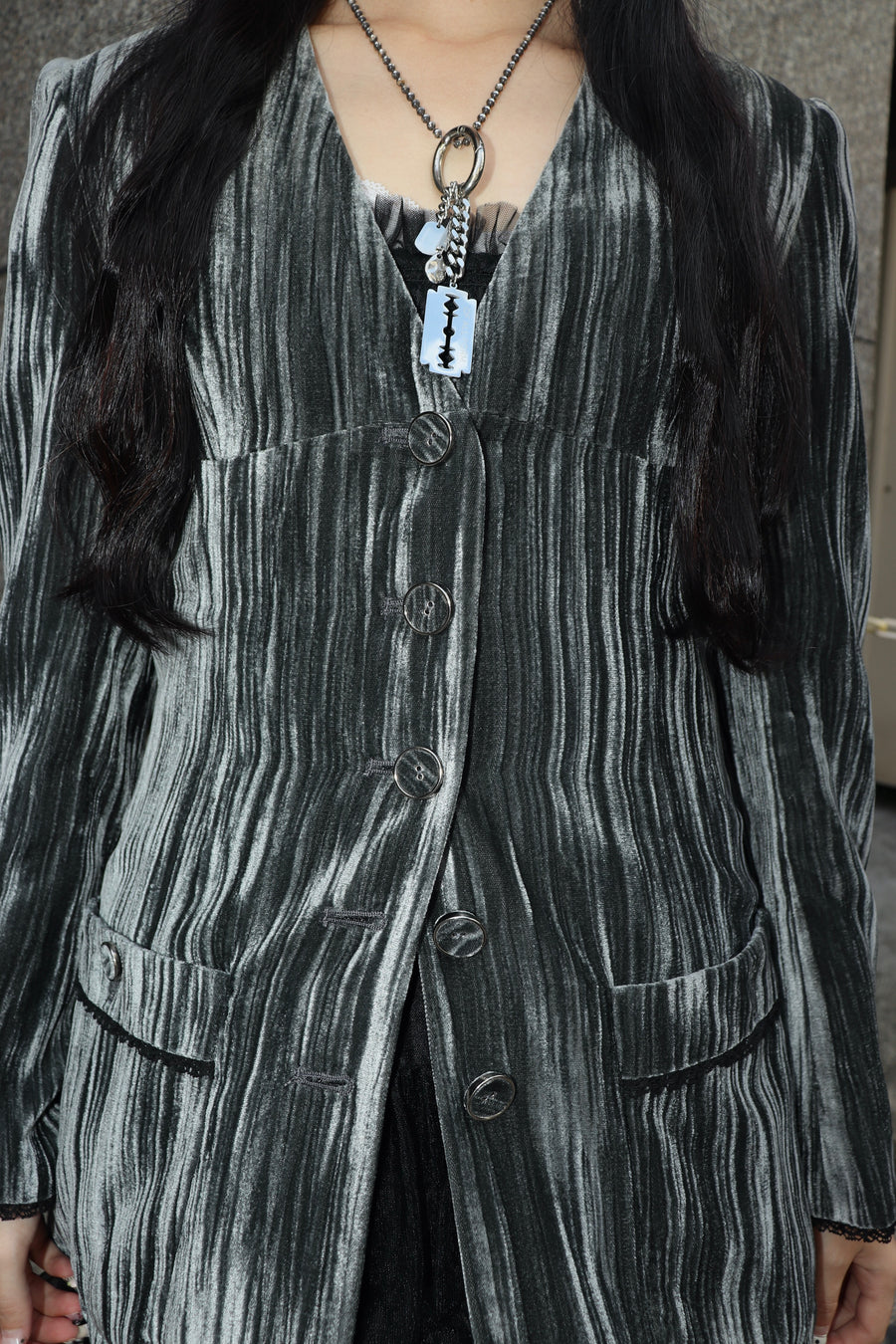 FETICO  Velvet Jacket