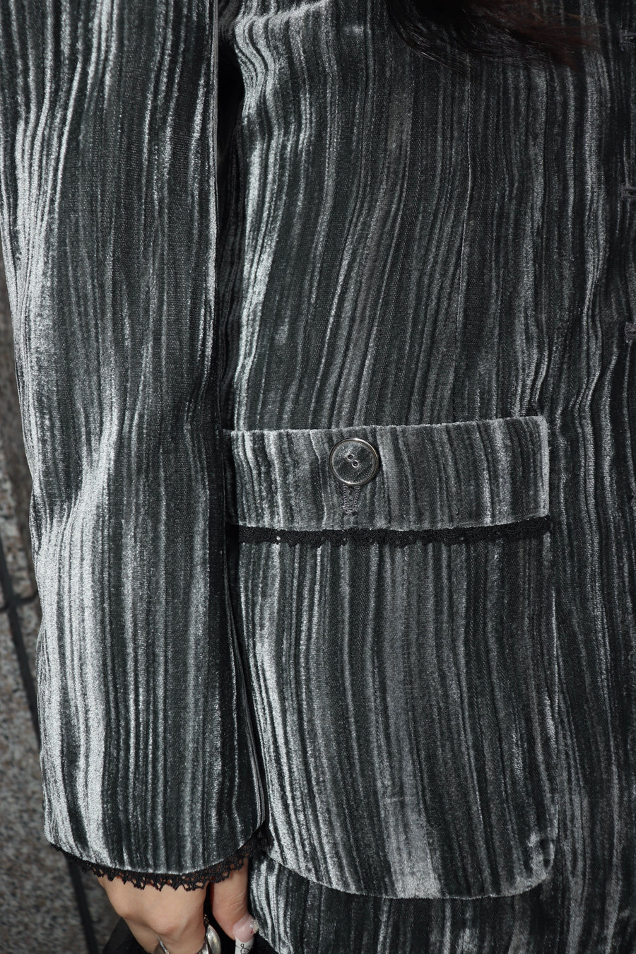 FETICO  Velvet Jacket