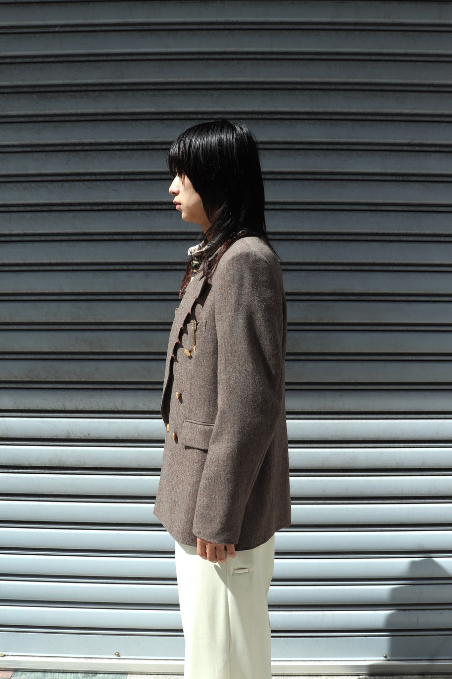 MASU(エムエーエスユー)のCRATER TAILORED JACKET MOCHAの通販