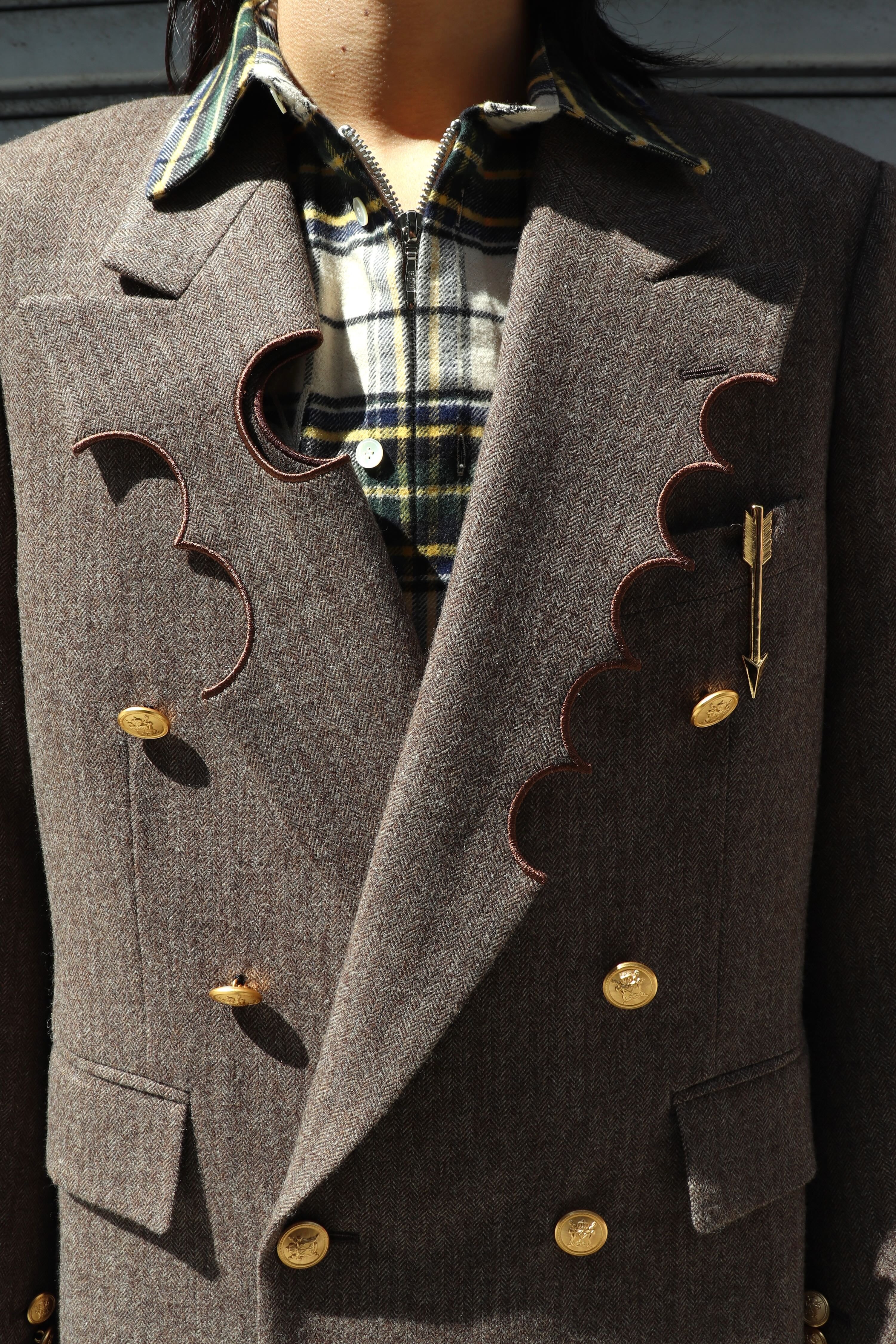 MASU(エムエーエスユー)のCRATER TAILORED JACKET MOCHAの通販