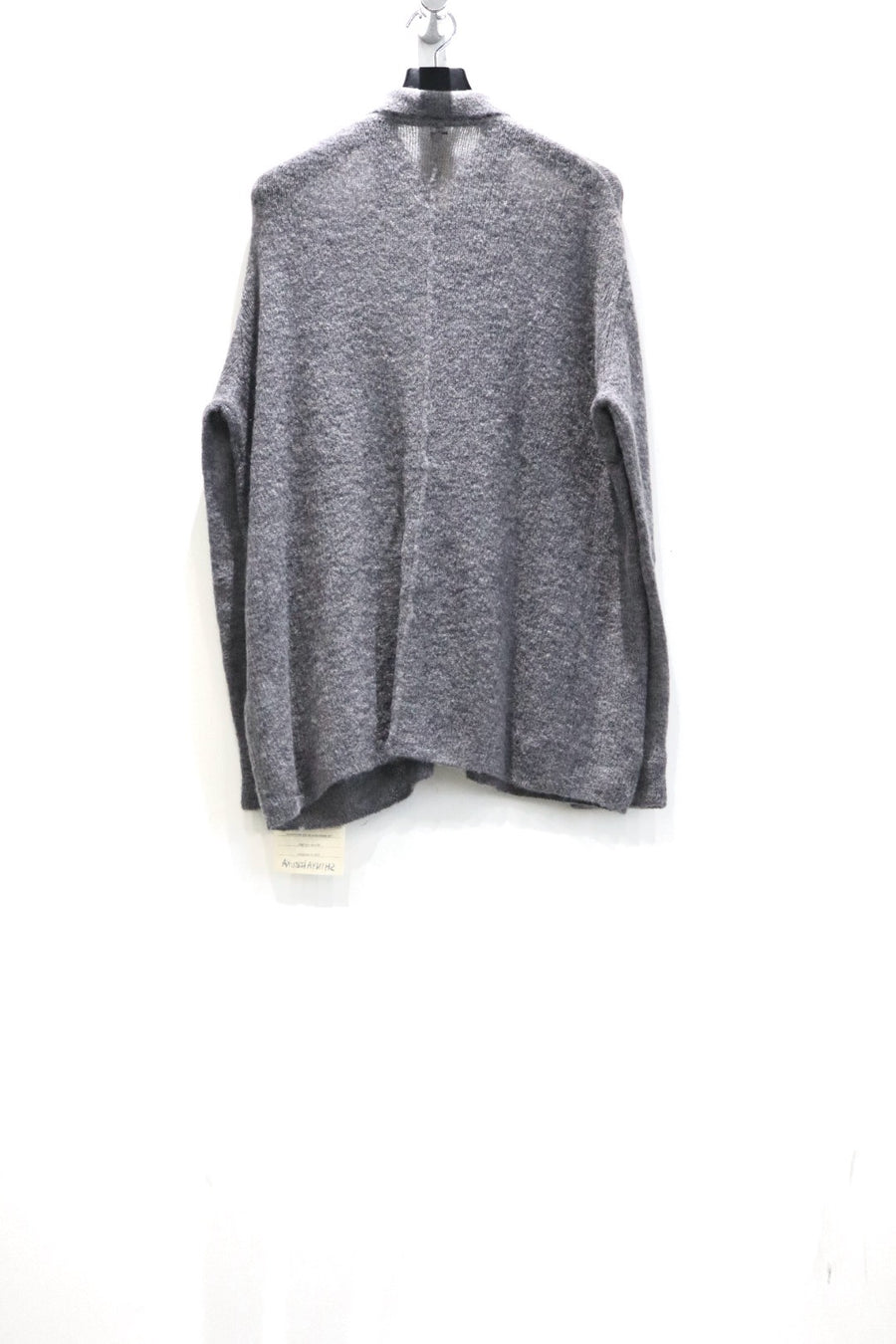 SHINYAKOZUKA  NOTHING SPECIAL KNITTED SHIRT(CHARCOAL)