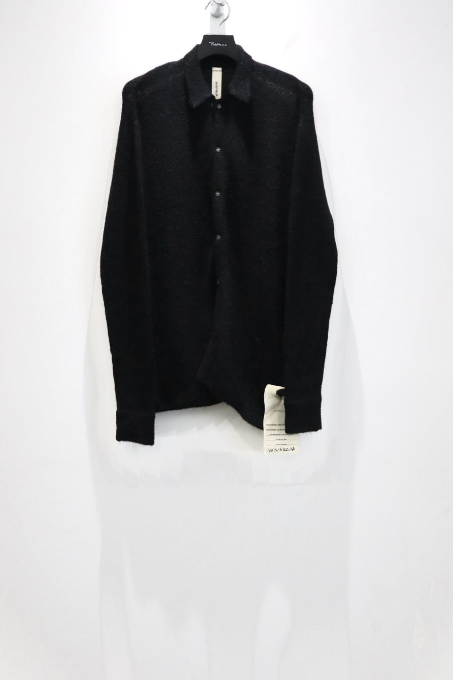 SHINYAKOZUKA  NOTHING SPECIAL KNITTED SHIRT(DAWN BLACK)