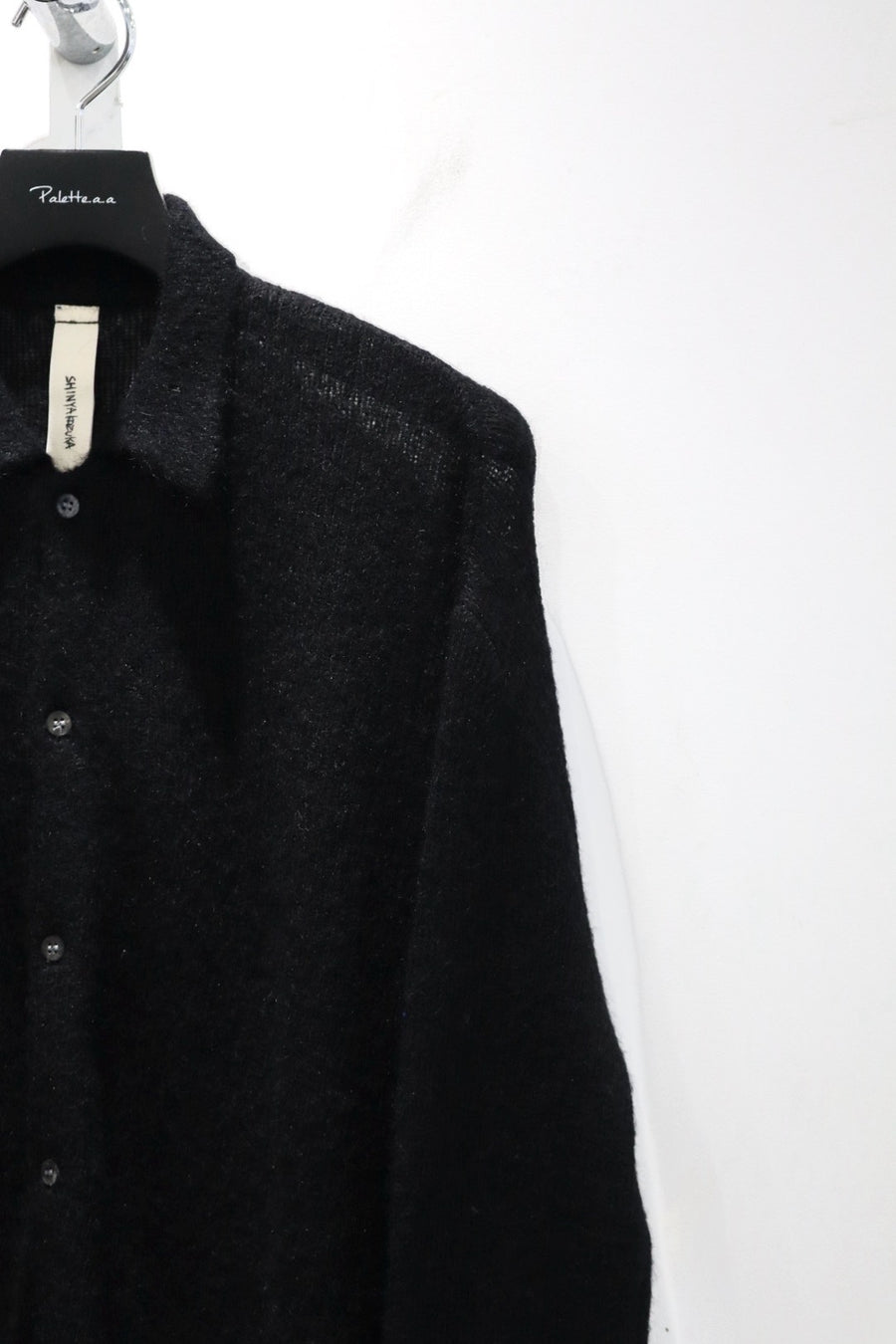 SHINYAKOZUKA  NOTHING SPECIAL KNITTED SHIRT(DAWN BLACK)