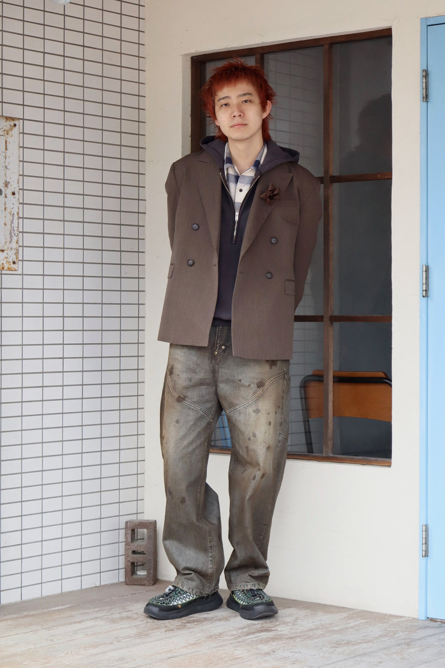 refomed  NEXT MAN DOUBLE JACKET “GABA”