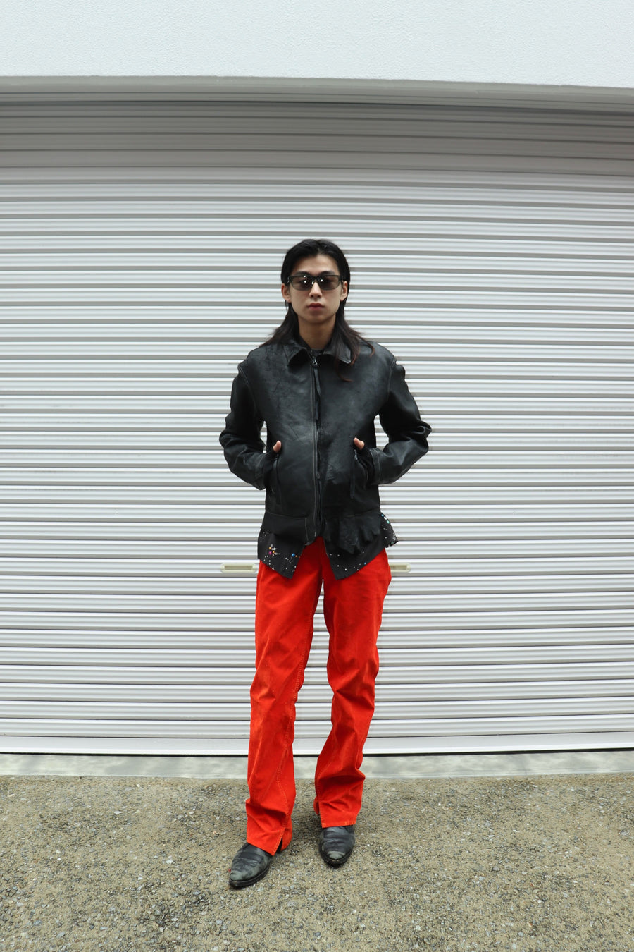 MINUS  Skin Jacket(VEGETABLE TANNING PIG LEATHER)