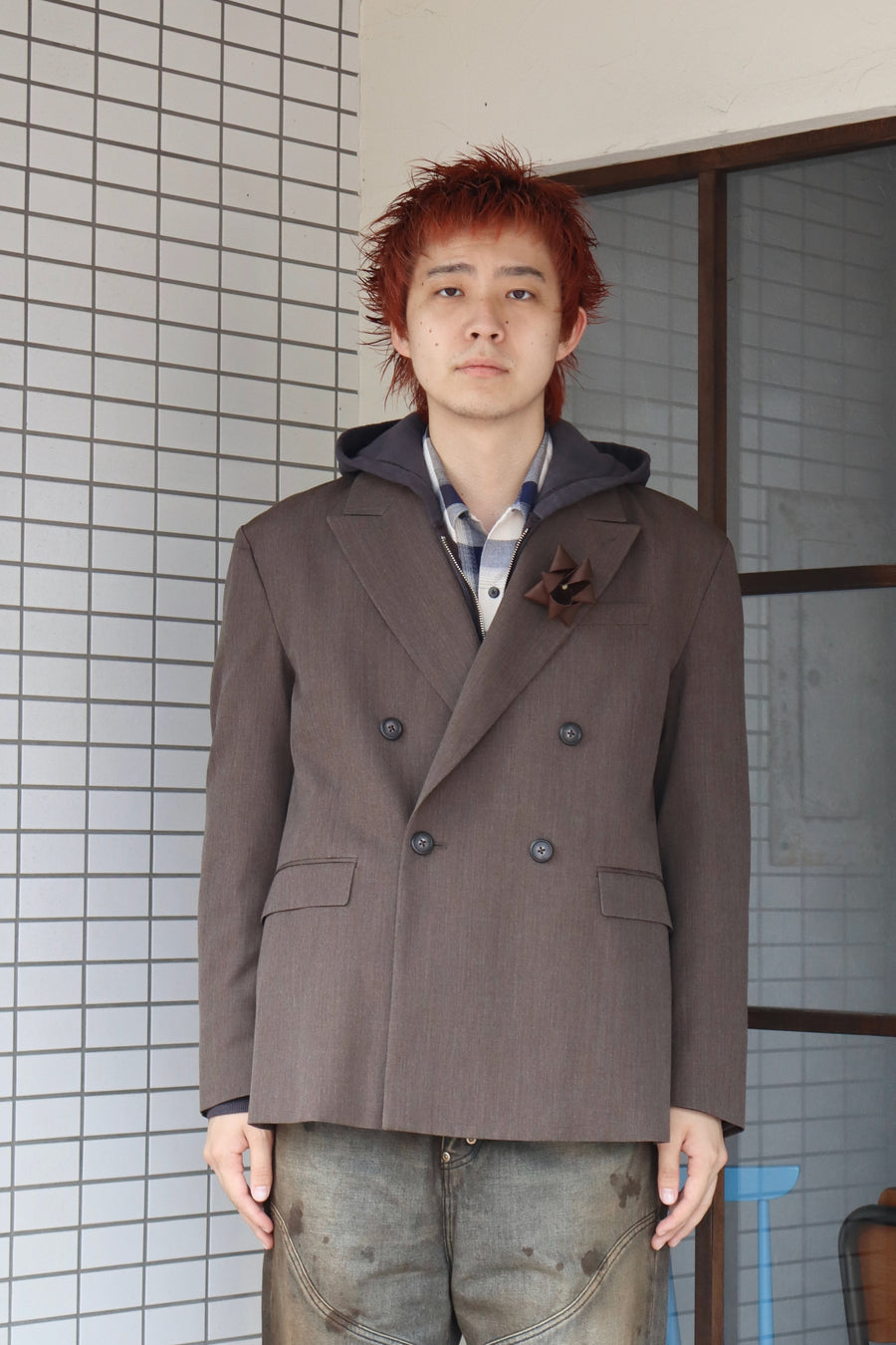 refomed  NEXT MAN DOUBLE JACKET “GABA”