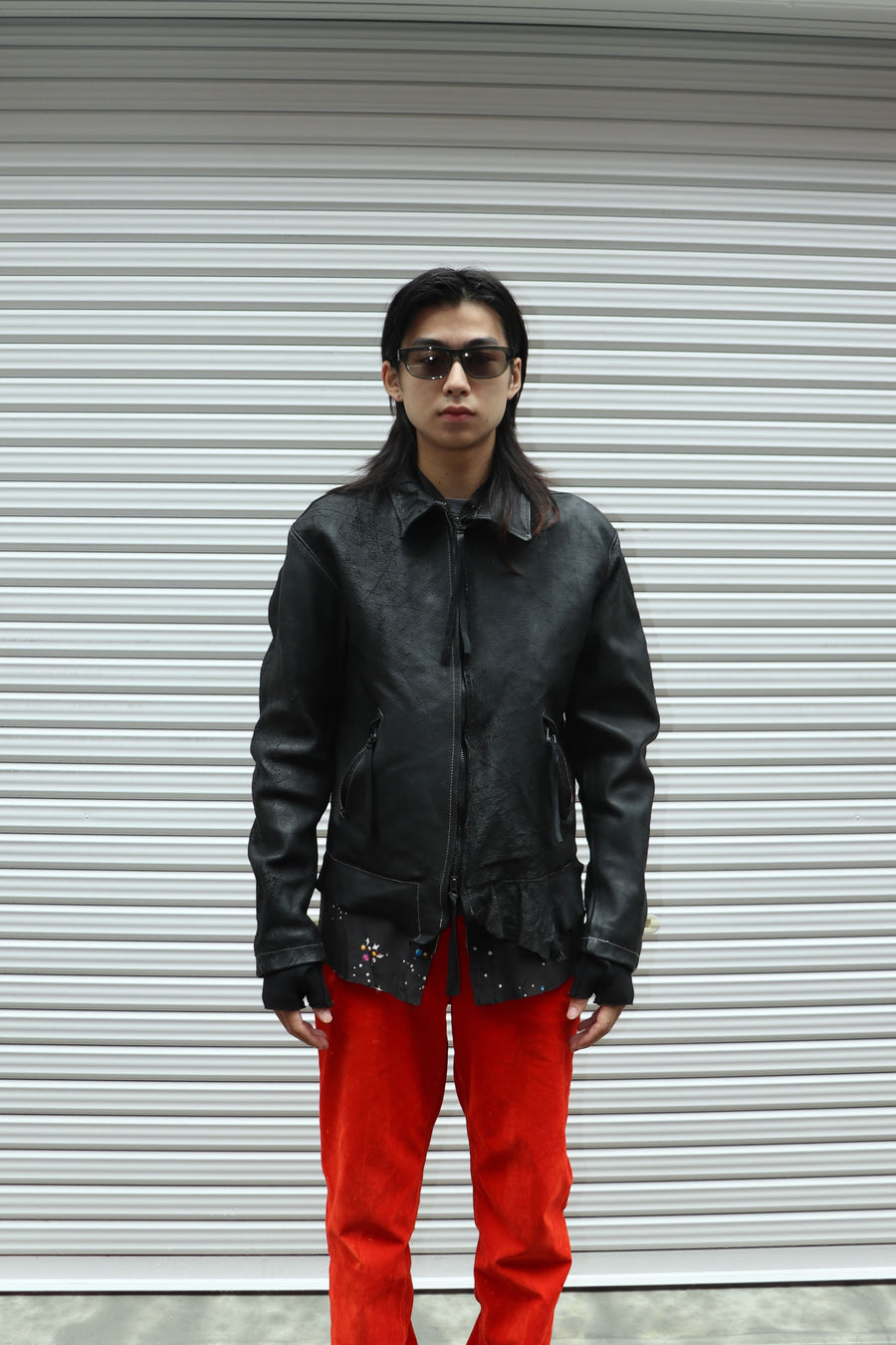 MINUS  Skin Jacket(VEGETABLE TANNING PIG LEATHER)
