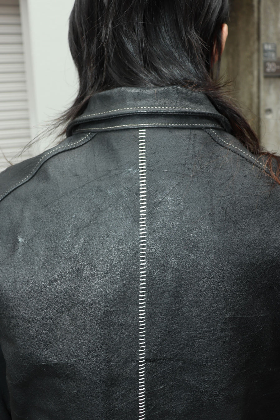MINUS  Skin Jacket(VEGETABLE TANNING PIG LEATHER)