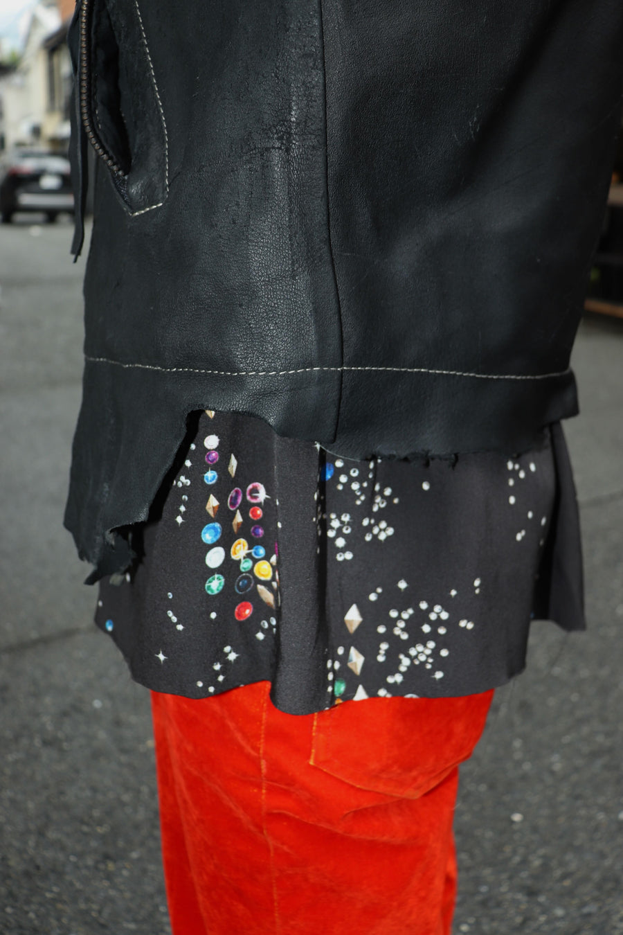 MINUS  Skin Jacket(VEGETABLE TANNING PIG LEATHER)