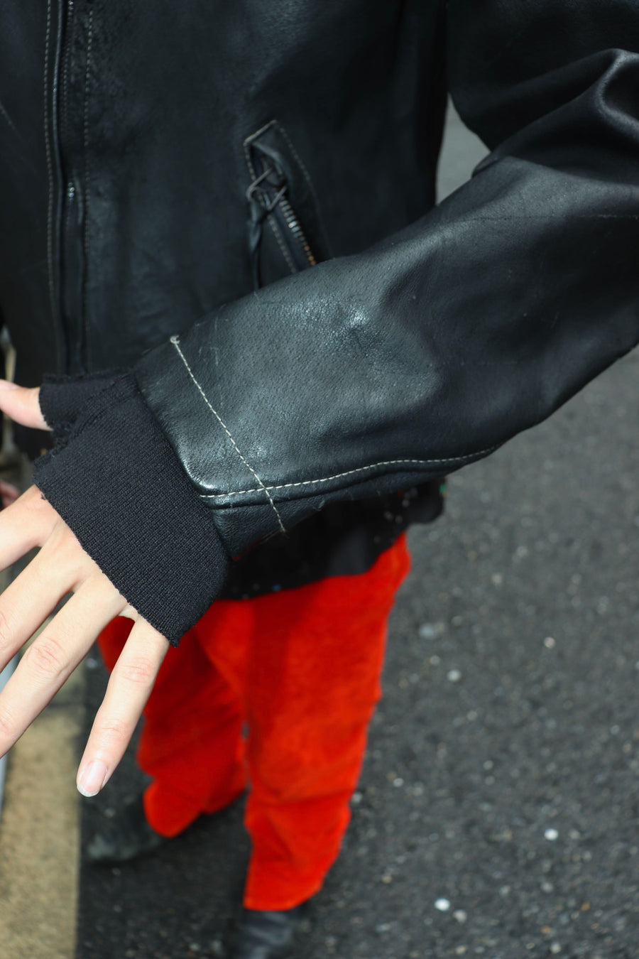 MINUS  Skin Jacket(VEGETABLE TANNING PIG LEATHER)