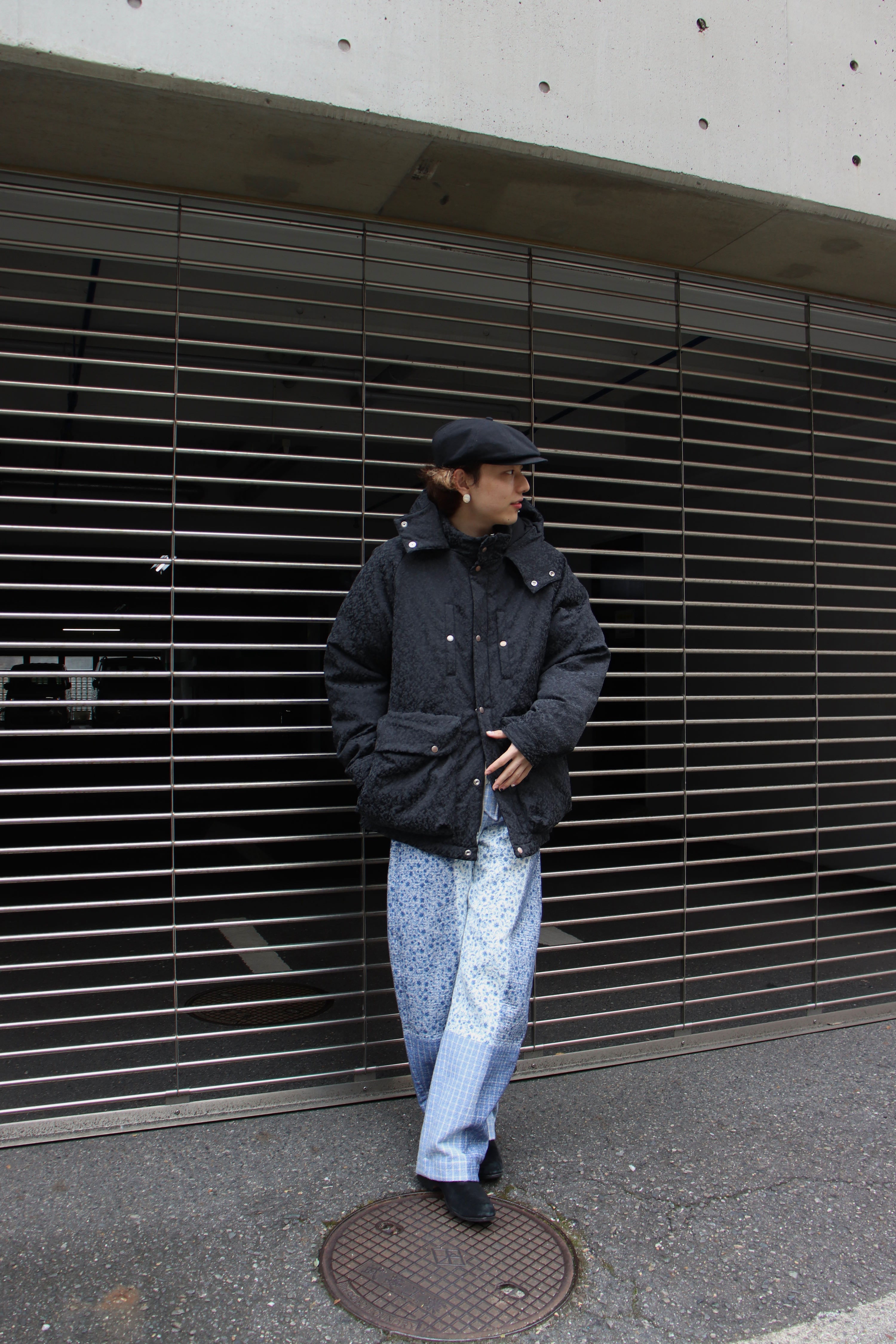 fluss(フルス)のjust taking mood of racing trousers(パンツ)の通販