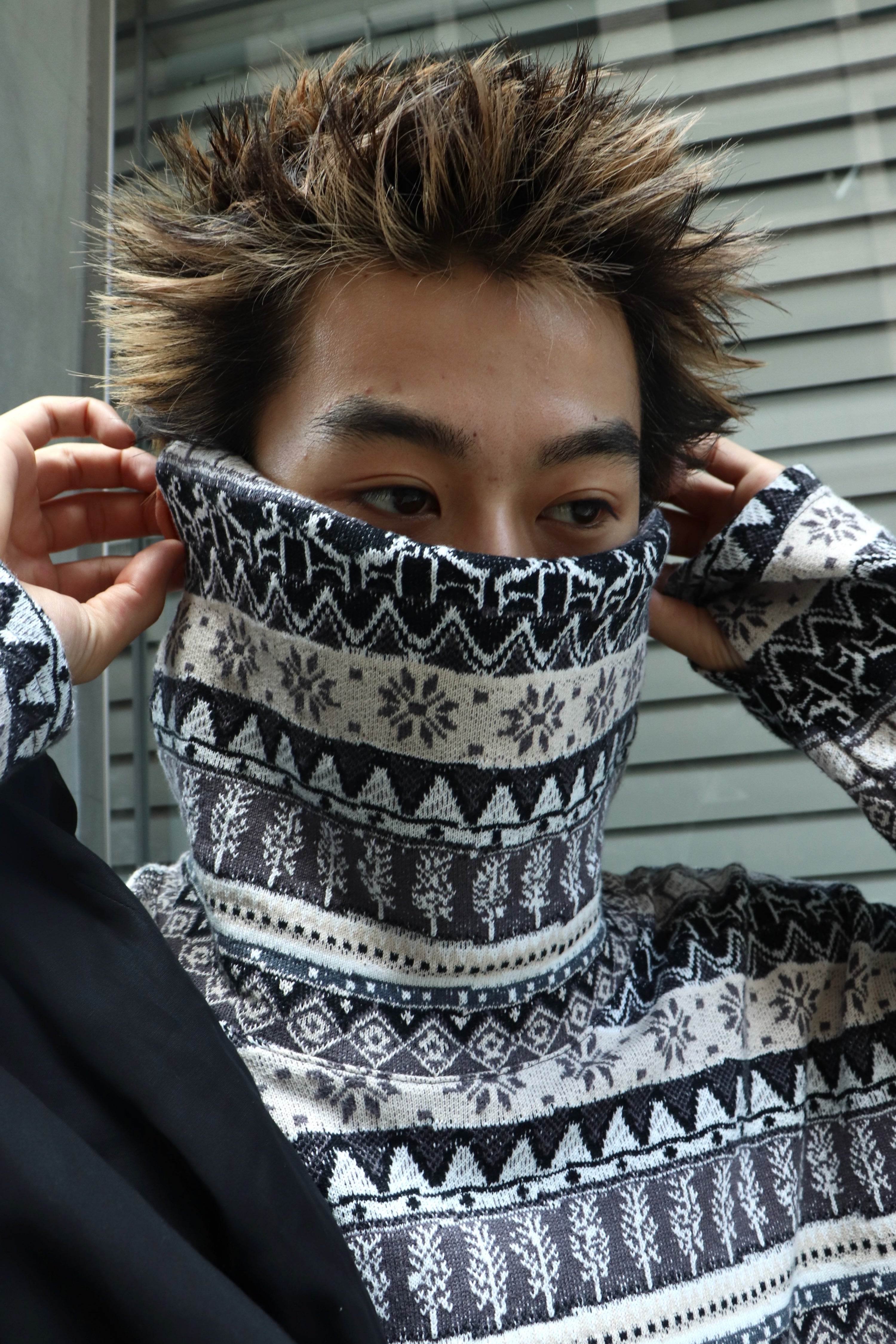 SHINYAKOZUKA LOOSE TURTLE ニット SHINYAKOZUKA(シンヤコヅカ)のLOOSE TURTLE MONO(ニット)の通販