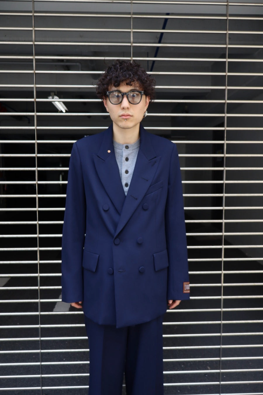 BED j.w. FORD ベッドフォード レザー ライダース ネイビー JM03_BLK4_5b8f8d4a-111e-450a-