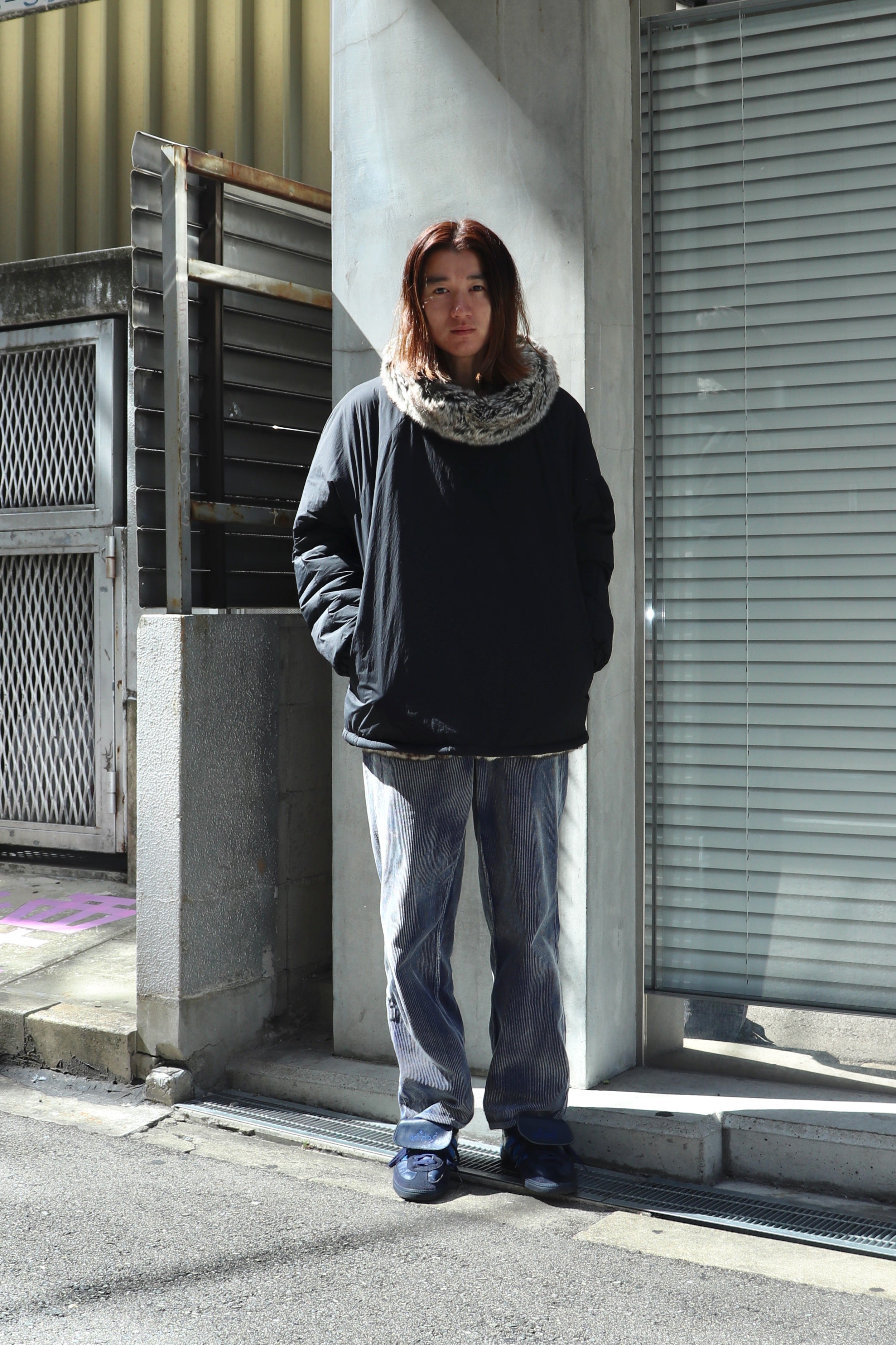 SOSHIOTSUKI(ソウシオオツキ)のREVERSIBLE FUR PULLOVERの通販