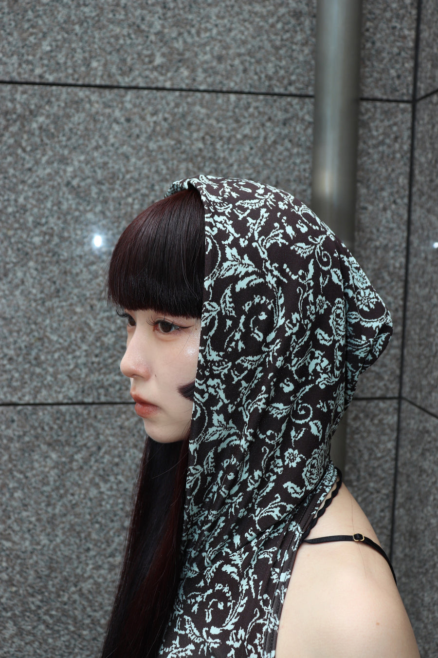 perverze パーパーズ　リバーシブルダメージベスト PERVERZE(パーバーズ)のHood Open-Back Topの通販｜PALETTE art alive
