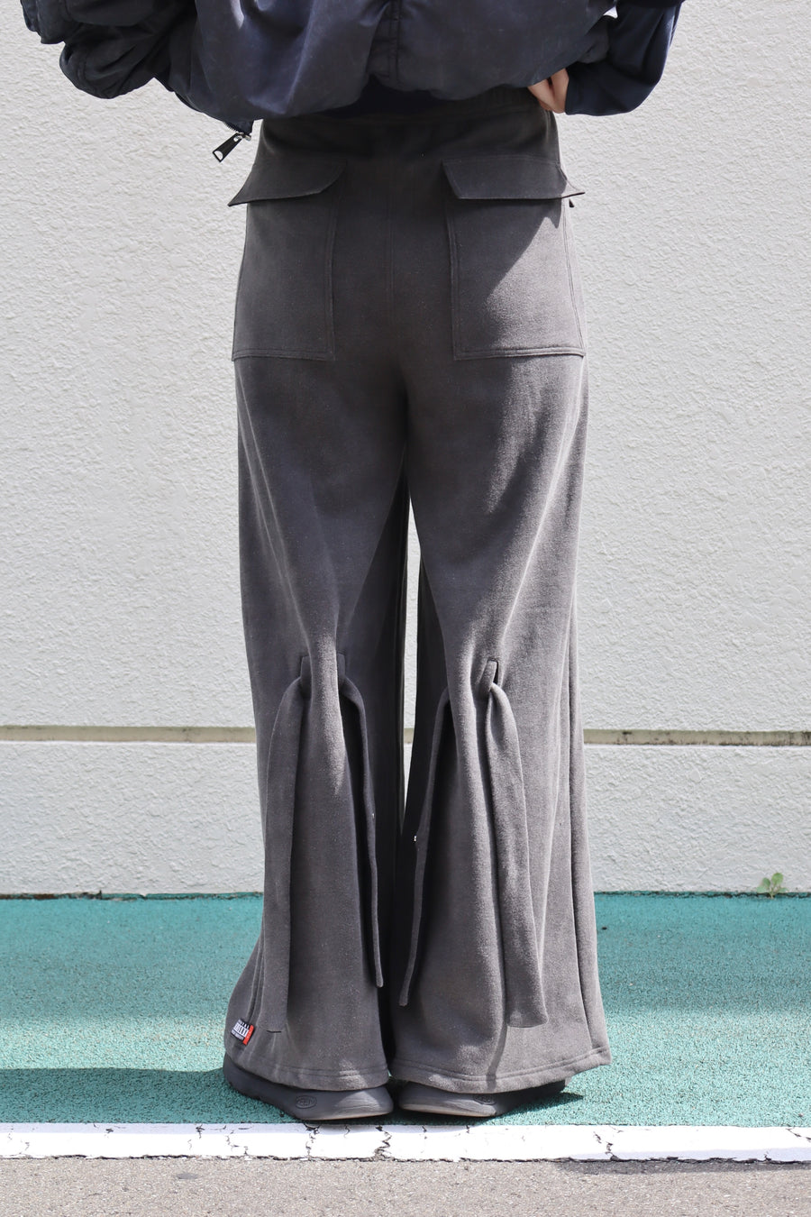 LEH  Bondage Sweat Flare Pants