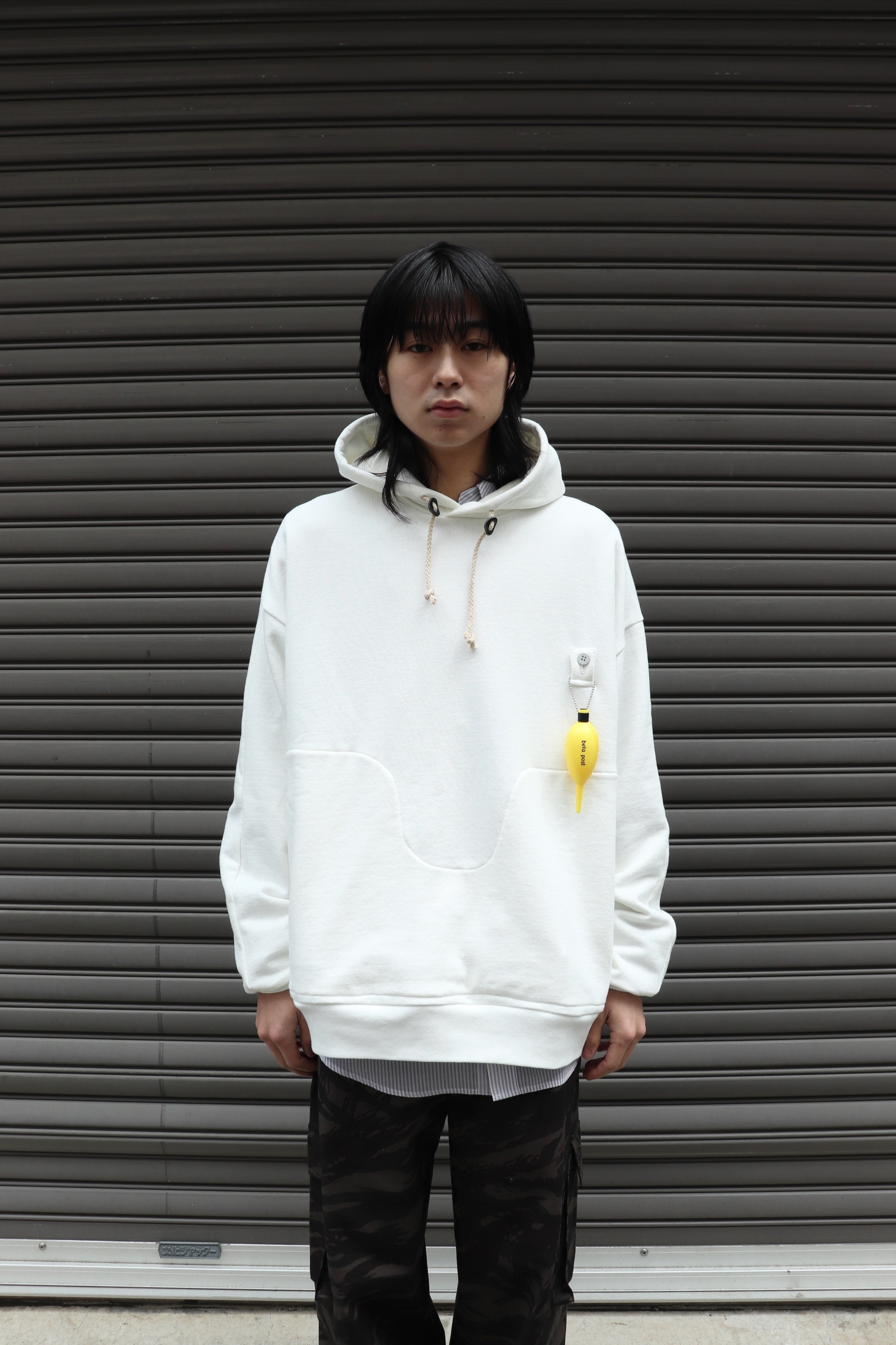 beta post(ベータポスト)のnapping hoodie WHITEの通販｜PALETTE art 