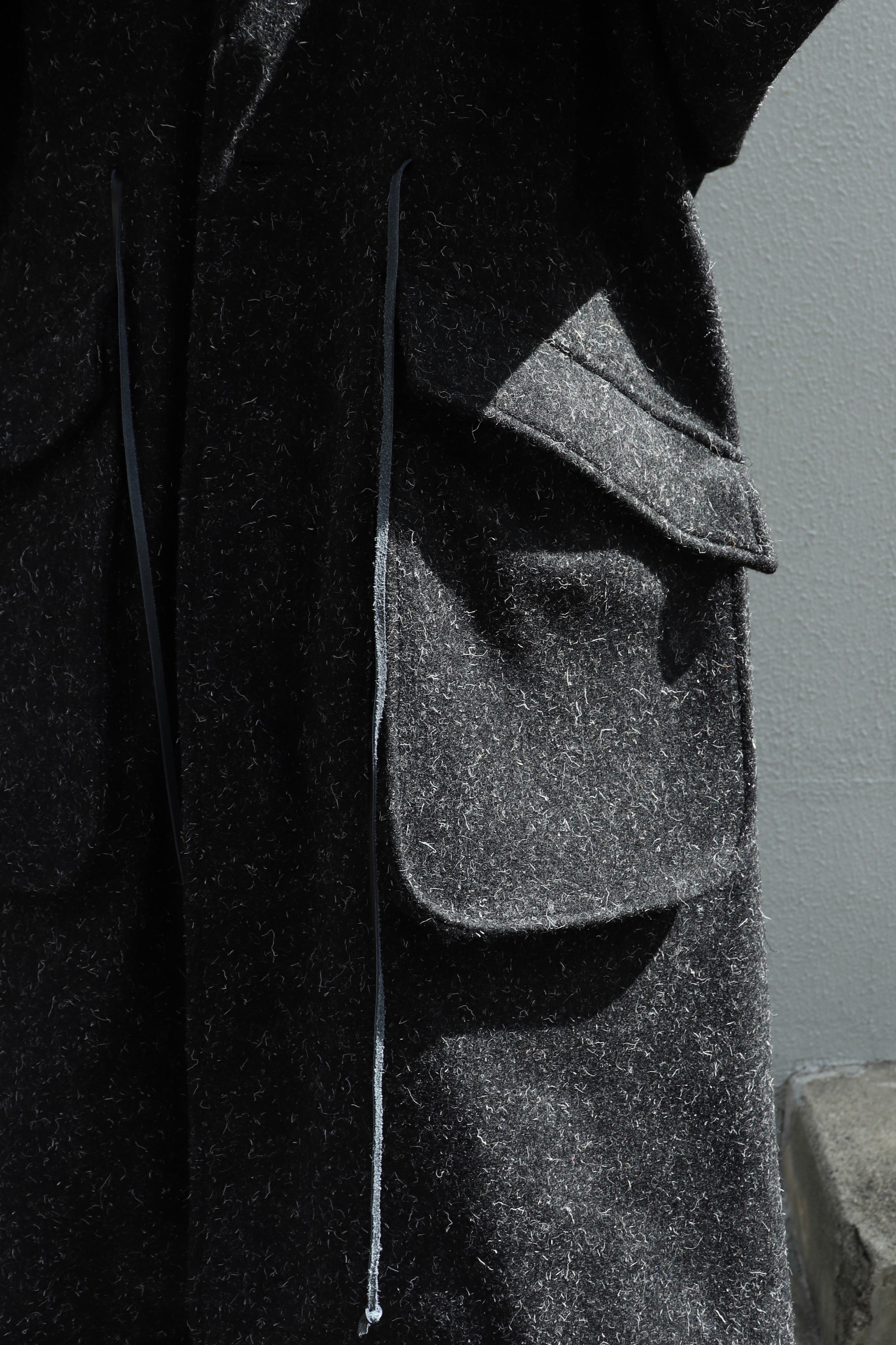 UGLY COLLAR WOOL COAT's mail order of SOSHIOTSUKI | Palette Art