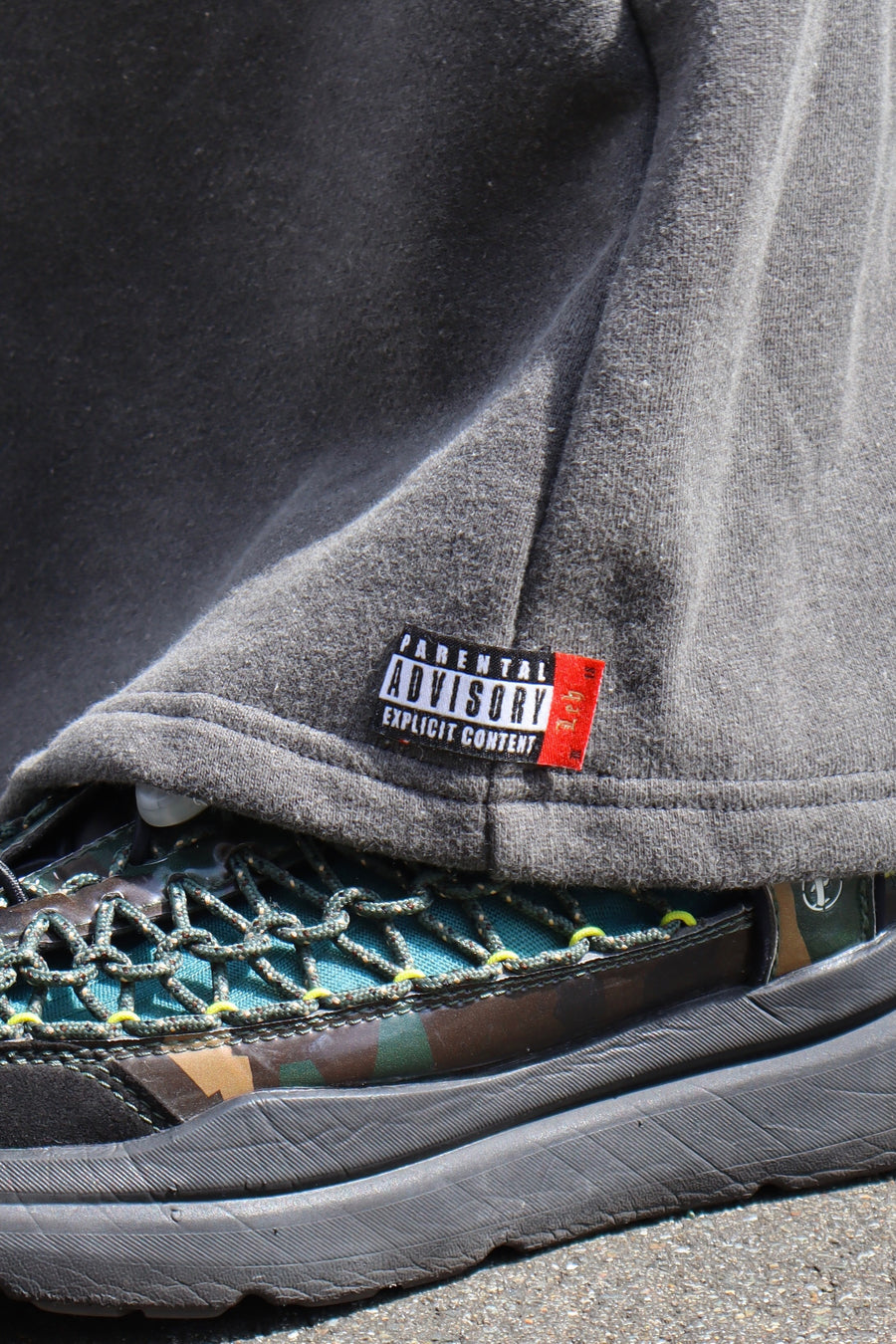 LEH  Bondage Sweat Flare Pants