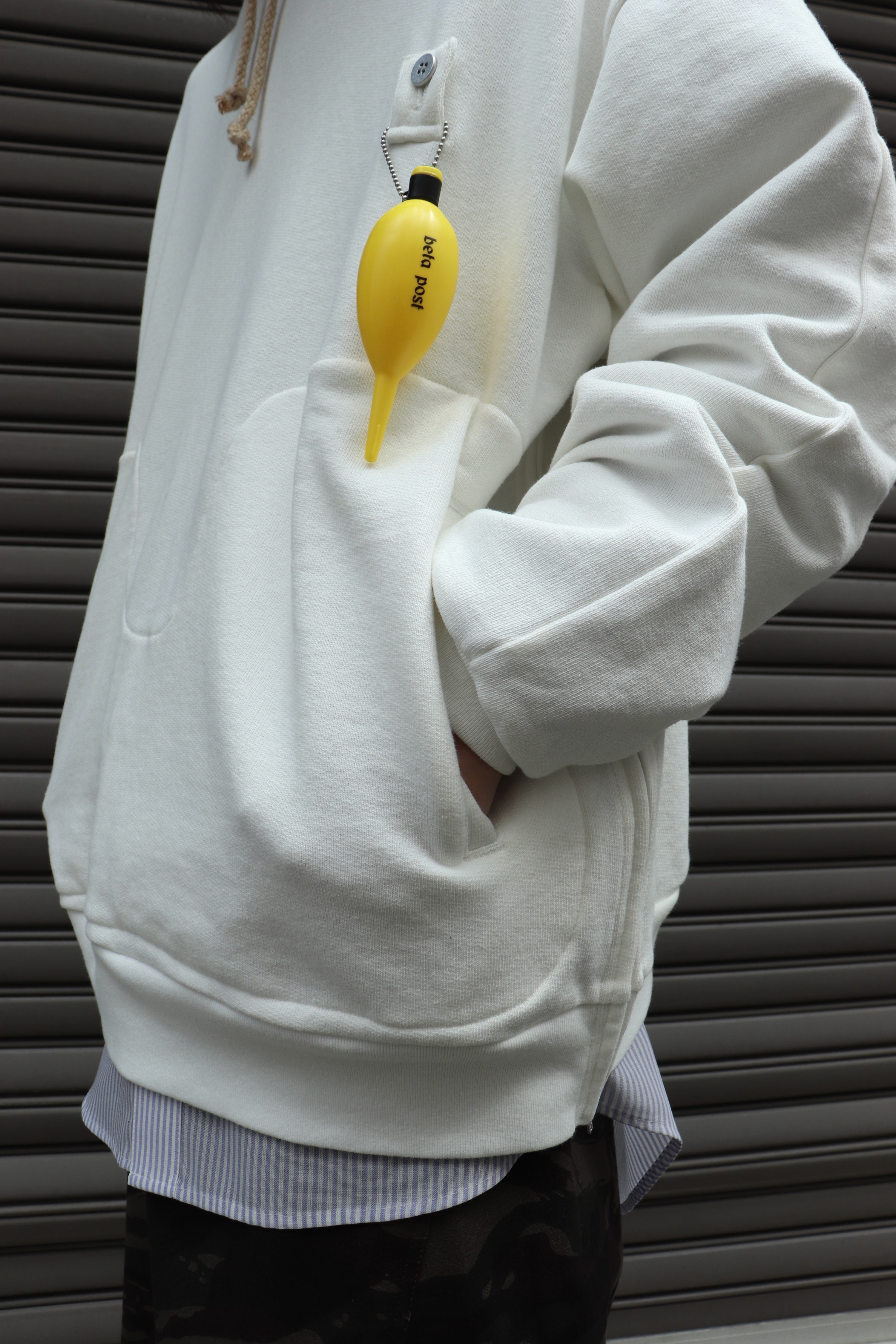 beta post(ベータポスト)のnapping hoodie WHITEの通販｜PALETTE art 