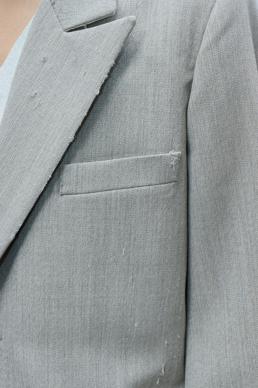 MASU(エムエーエスユー)のAGED CANVAS TAILORED JACKET WHITE BIRCHの