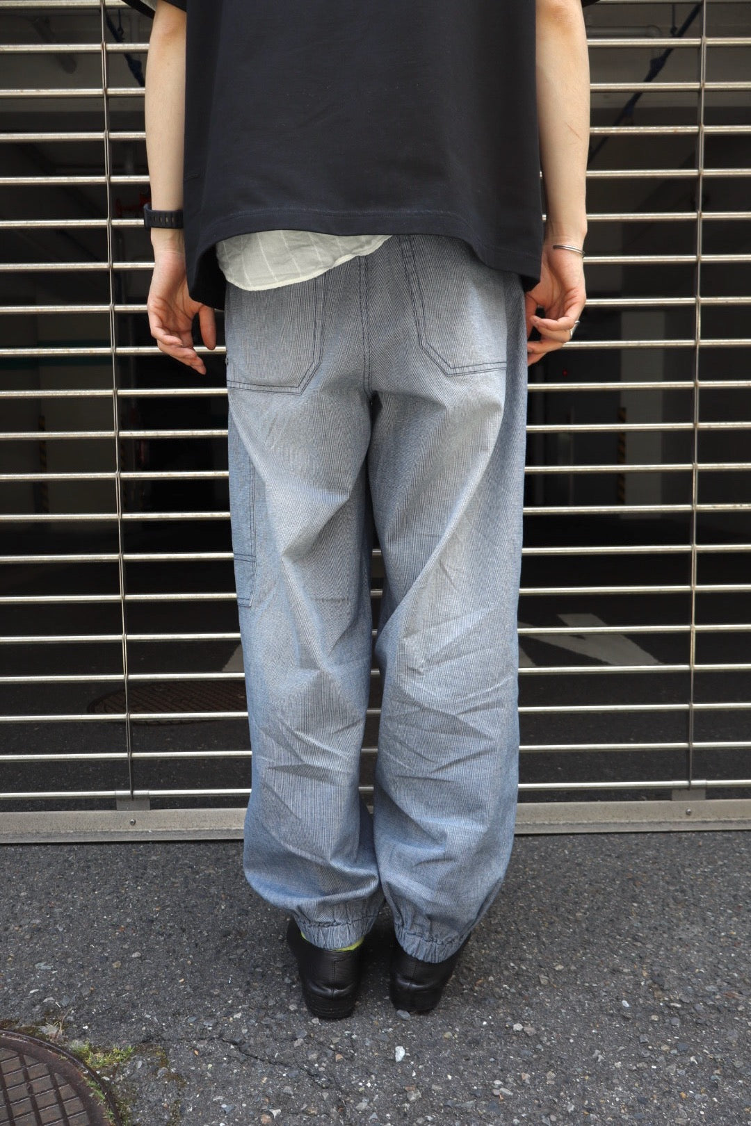 パンツ namesake24ssPrince criklewashjeans NAMESAKE(ネイムセイク)のPARIS GRAFFITI JEANSの通販｜PALETTE art