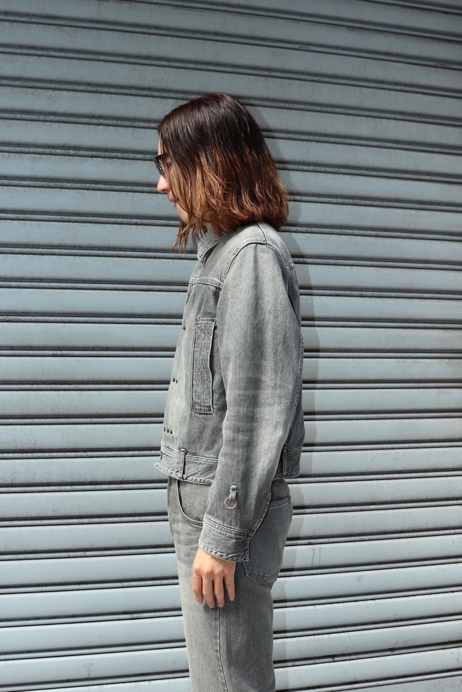 SOSHIOTSUKI(ソウシオオツキ)のBDH DENIM JACKET-2 GRAYの通販