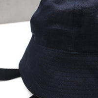 SOLARIS HATMAKERS&Co. LEATHER BUCKET HAT