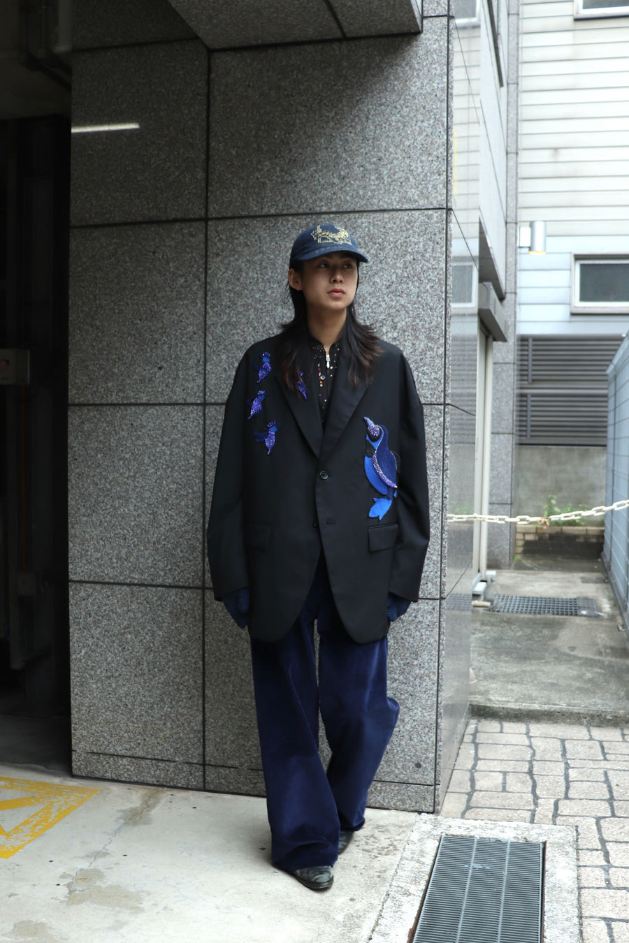 SHINYAKOZUKA  HIS JACKET WITH BIJOU