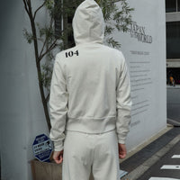 トップス MASU MB ZIP-UP HOODIE - OATMEAL 48 MASU(エムエーエスユー)の2026ss MB ZIP-UP HOODIE OATMEALの通販